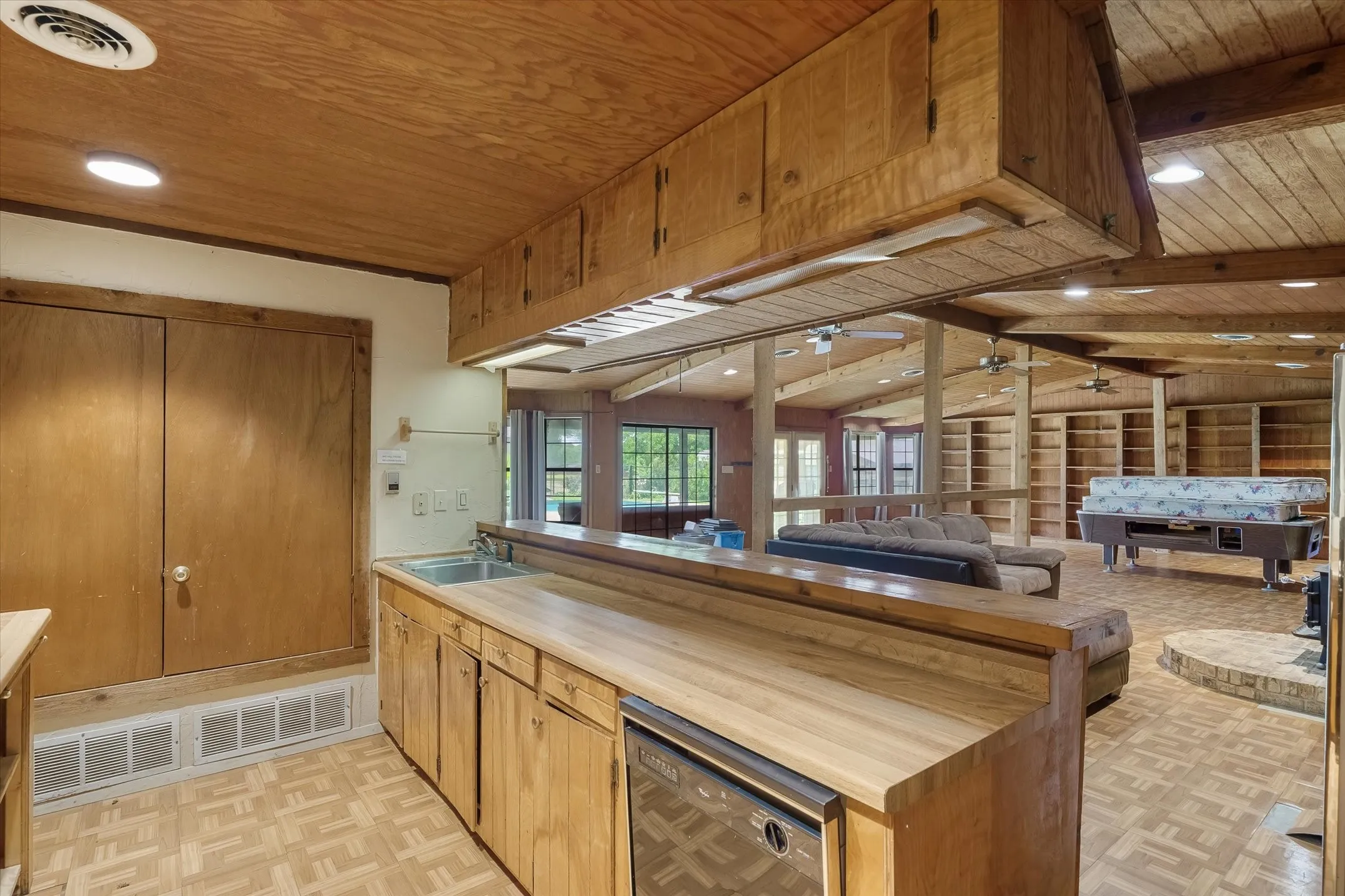 Pool House Kitchen