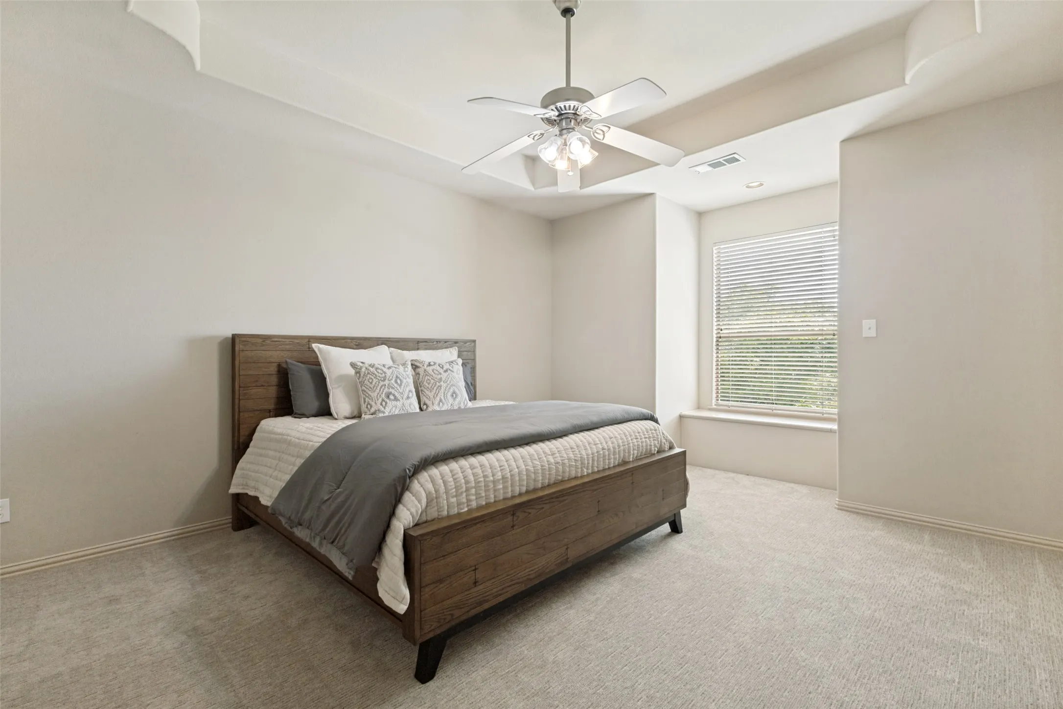 All bedrooms are king size bed size.