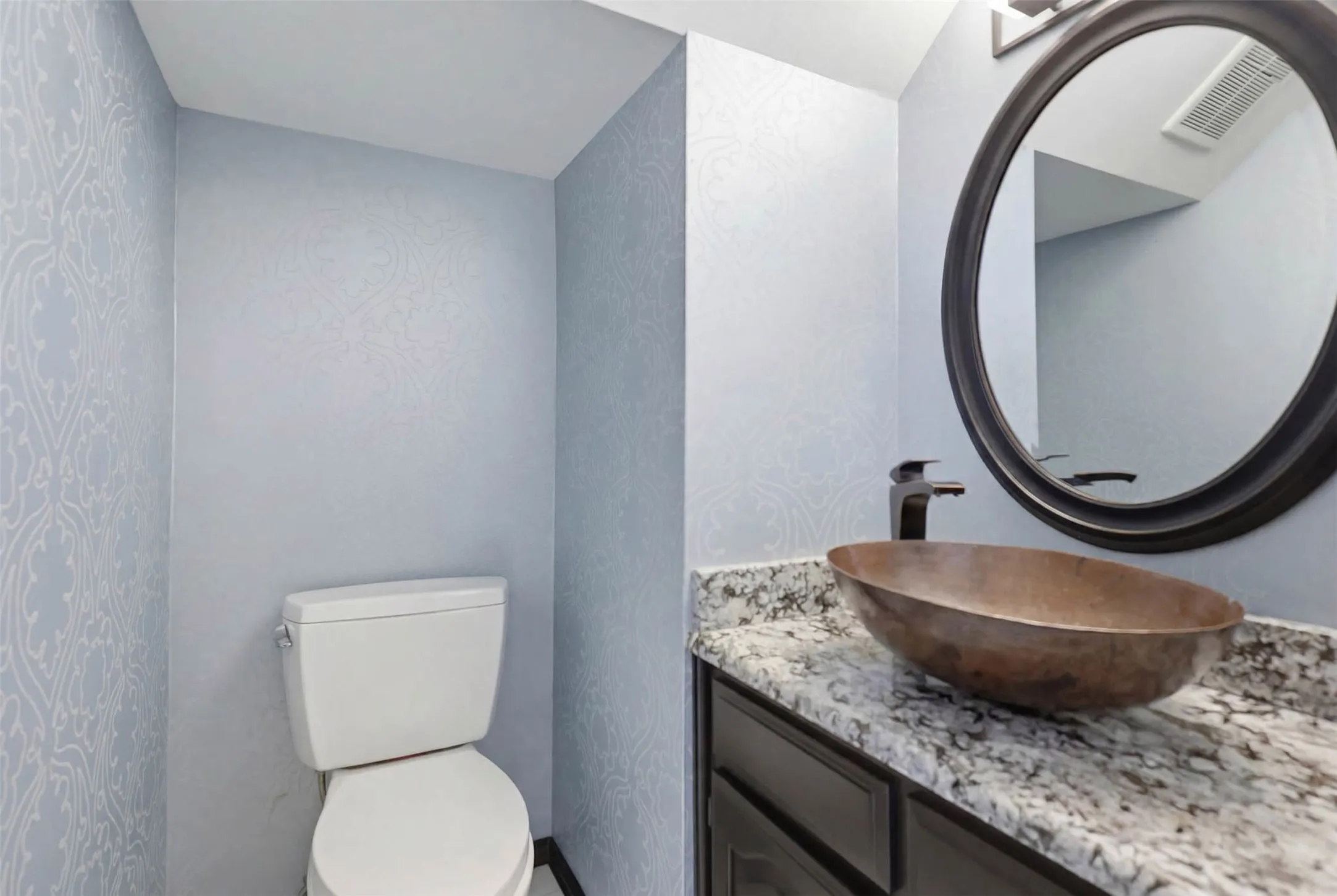 half bath downstairs