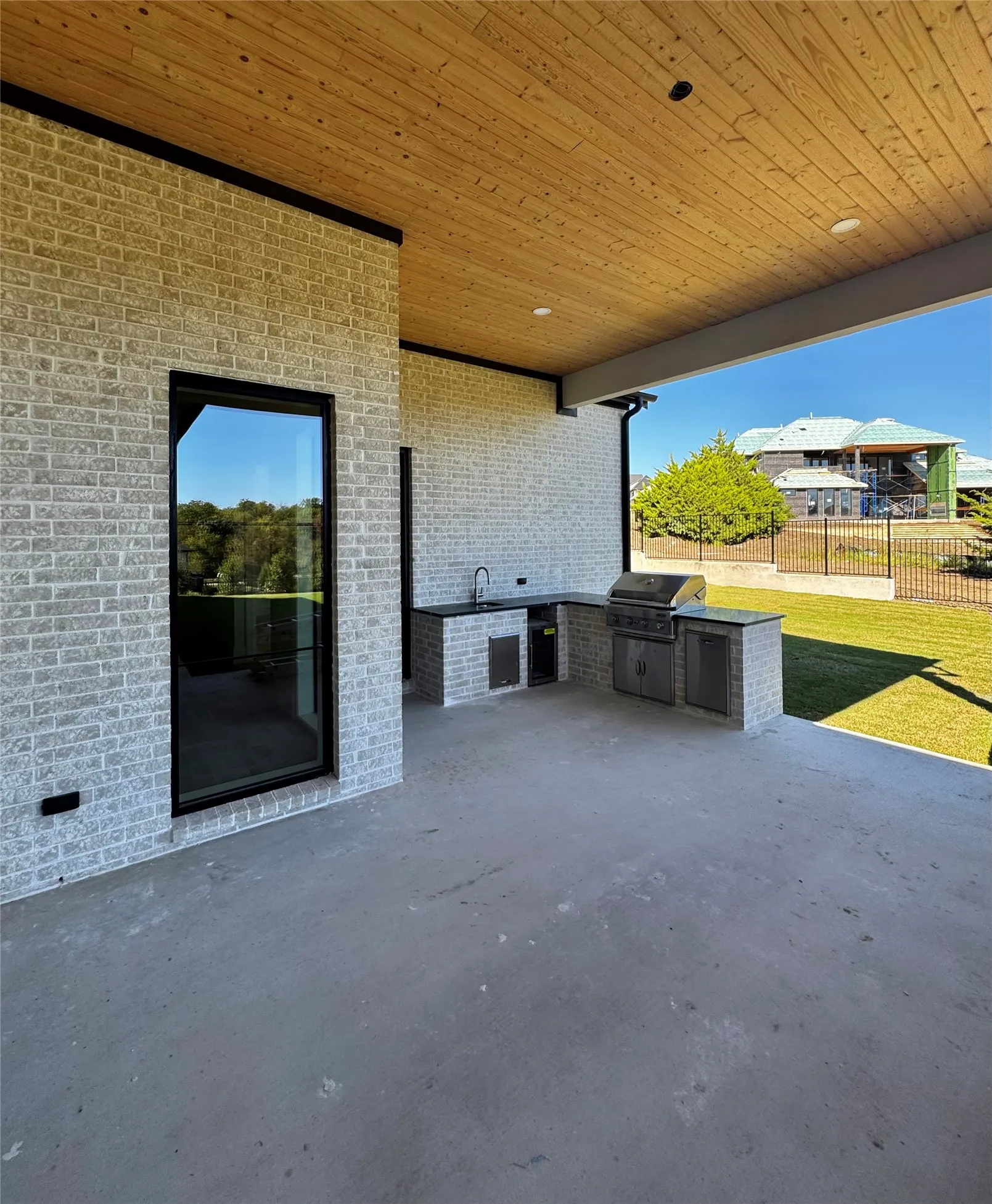Outdoor Grilling area.