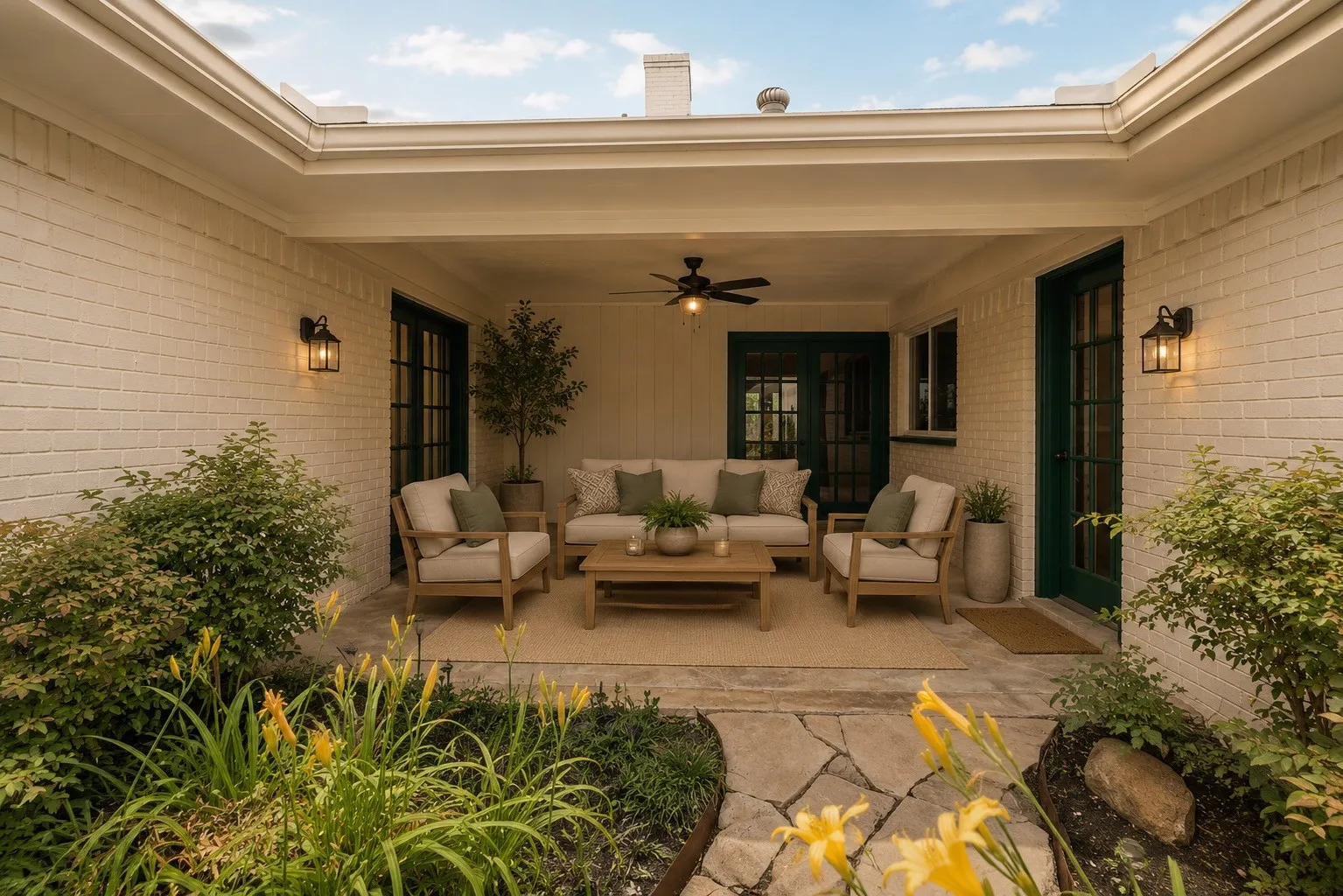 Reimagined patio