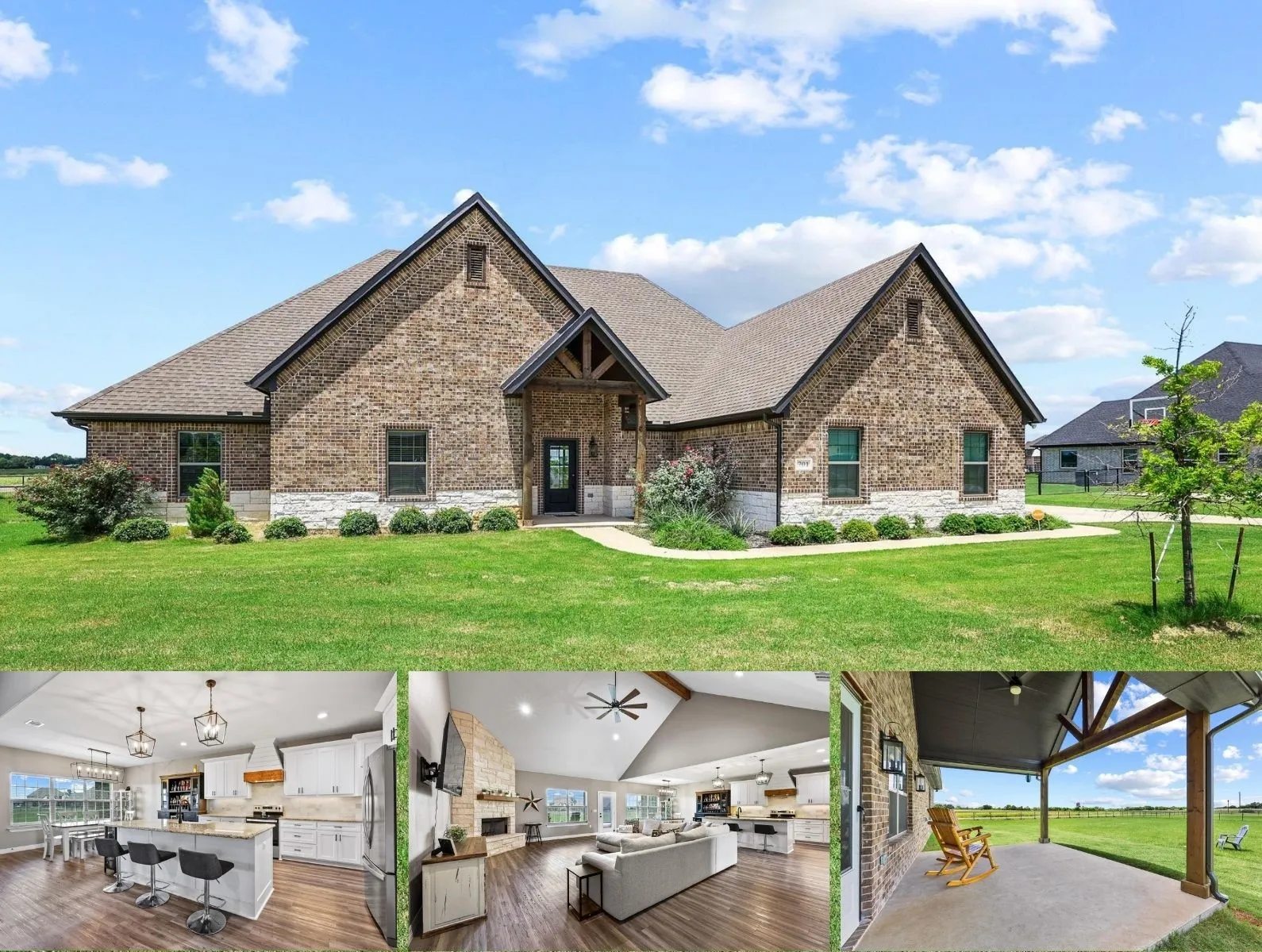 Single Family Residence For Sale in Grayson County , 701 Georgia Boulevard, Collinsville, Texas 76233, 4 Bedroom, 3 Bathroom, 2 Garage spaces, 2,634 Sqft, built in 2023, mls#21293737, Real Estate Agent in Collinsville, Homes For Sale in Grayson county, Homes For Sale in Collinsville, Realtor in Collinsville Texas, Real Estate Brokerage Independent Realty Texas, Luminita Cordes Realtor