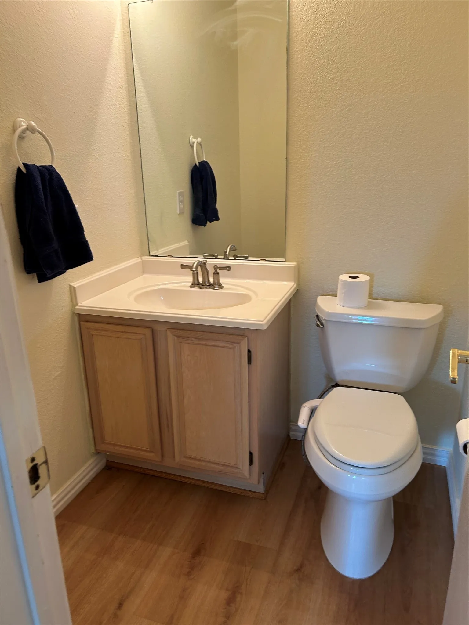 Half bath in flex room