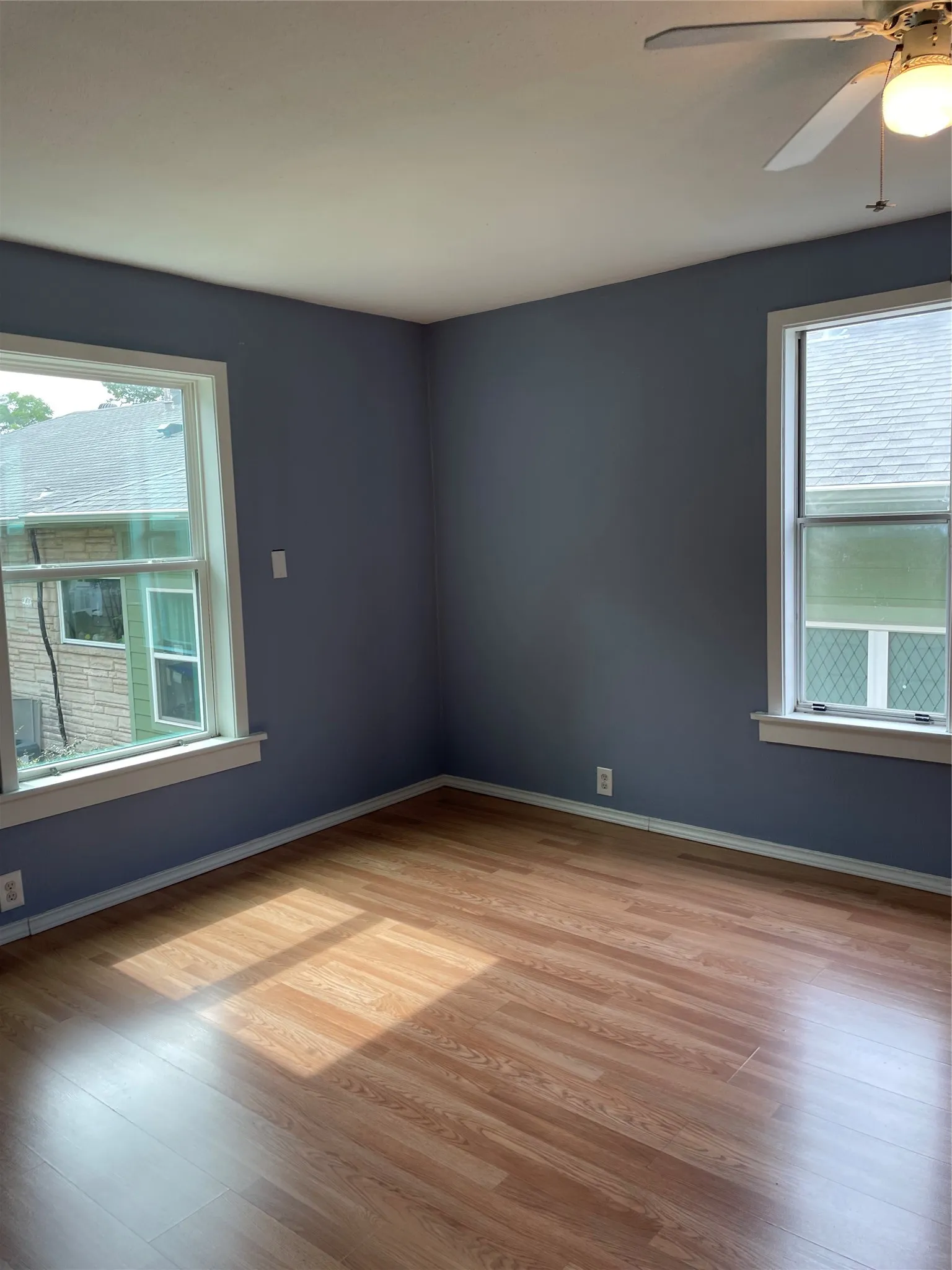 bedroom in garage apartment