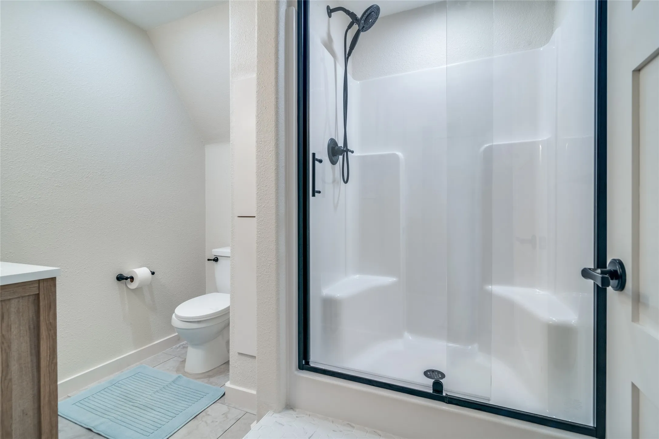 Upstairs bathroom - stand up shower