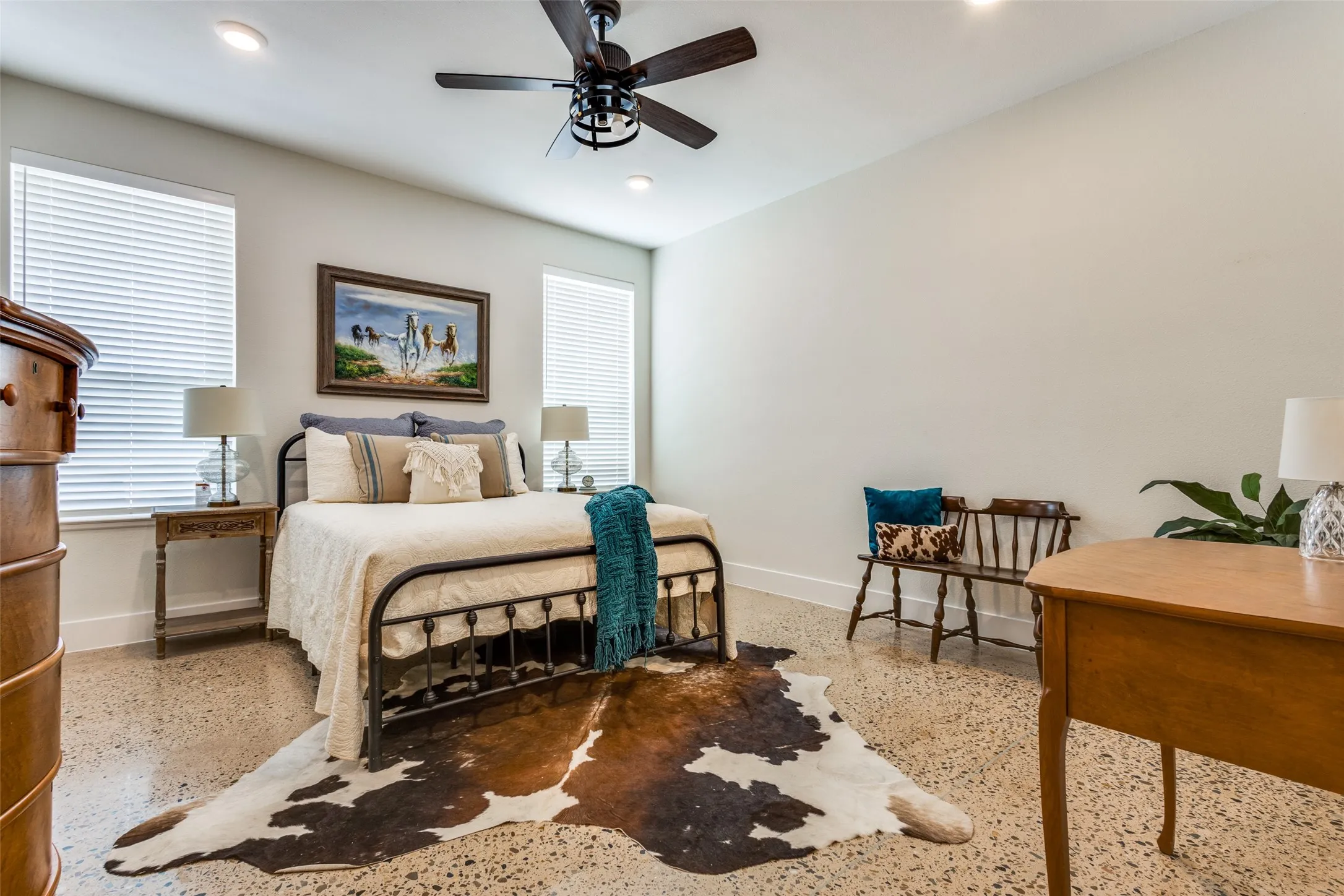 Bedroom with LARGE walk-in closet