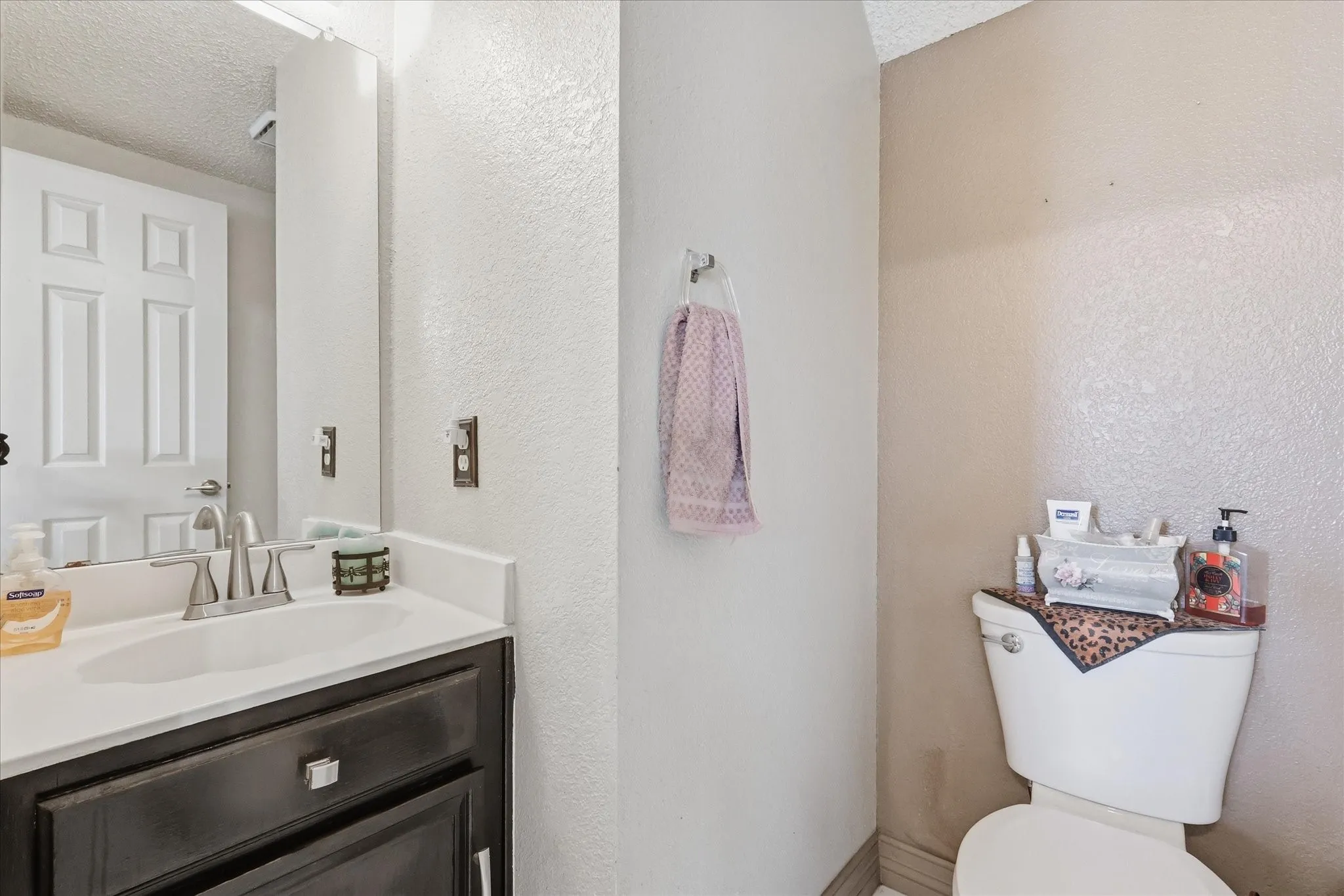 1/2 bath on first floor