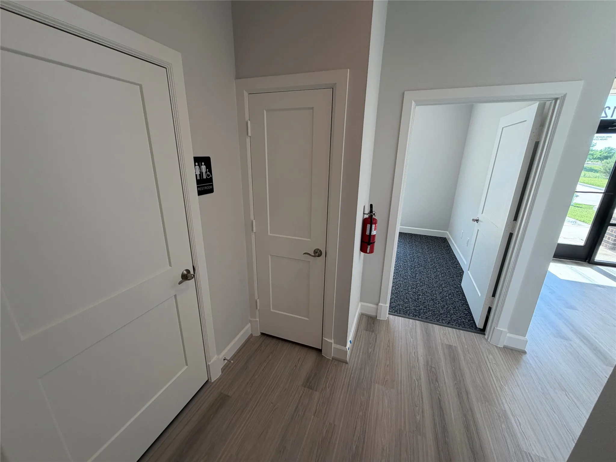 Bathroom and Storage Closet