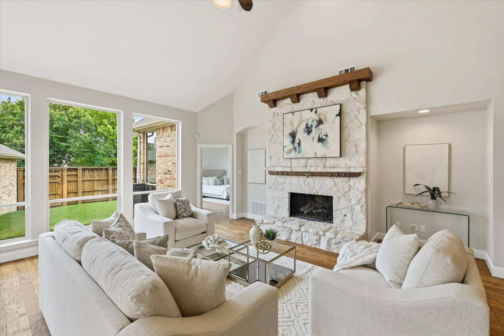 Family Room from Kitchen area