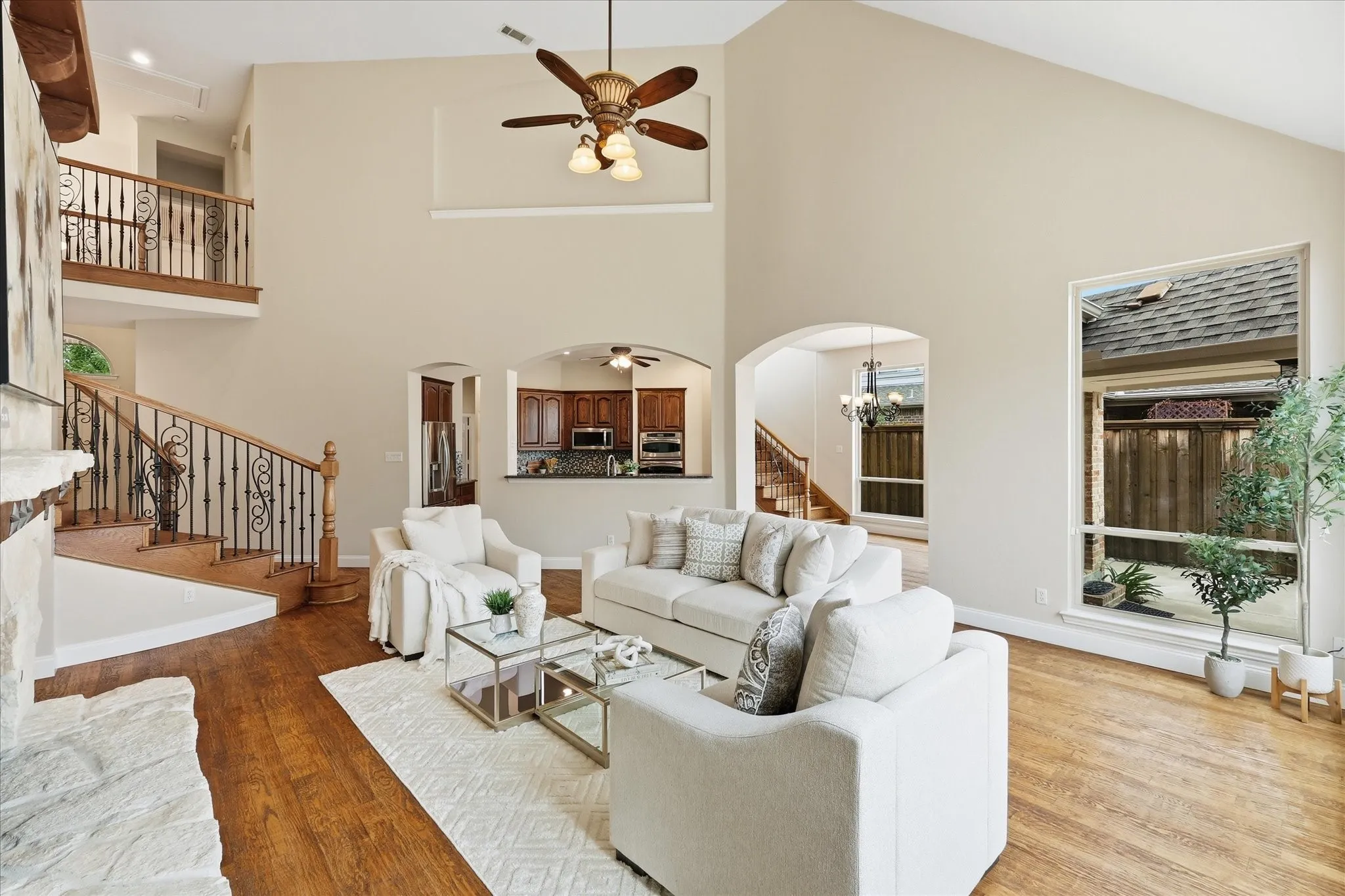 Family Room from back side of home.