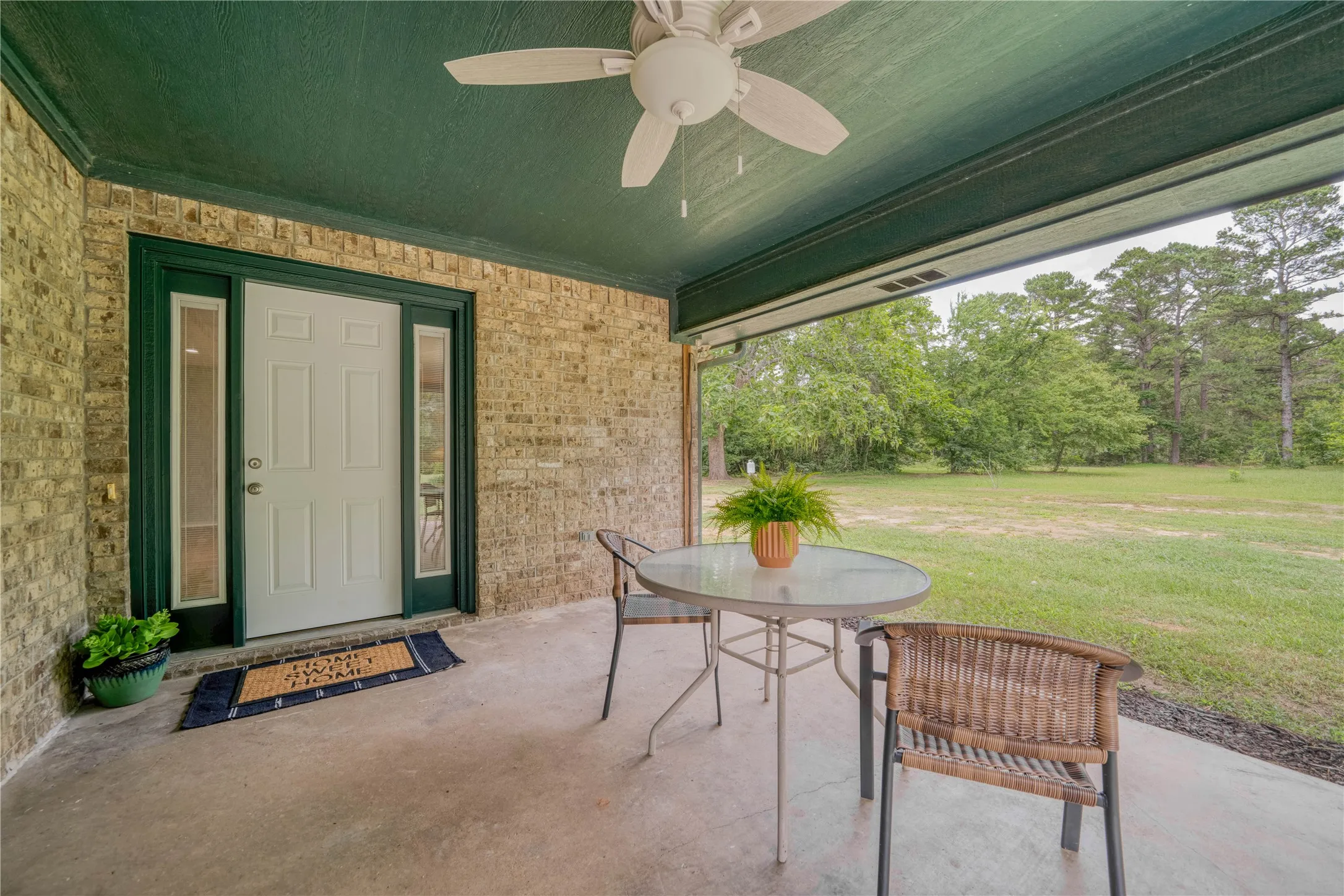 Back patio