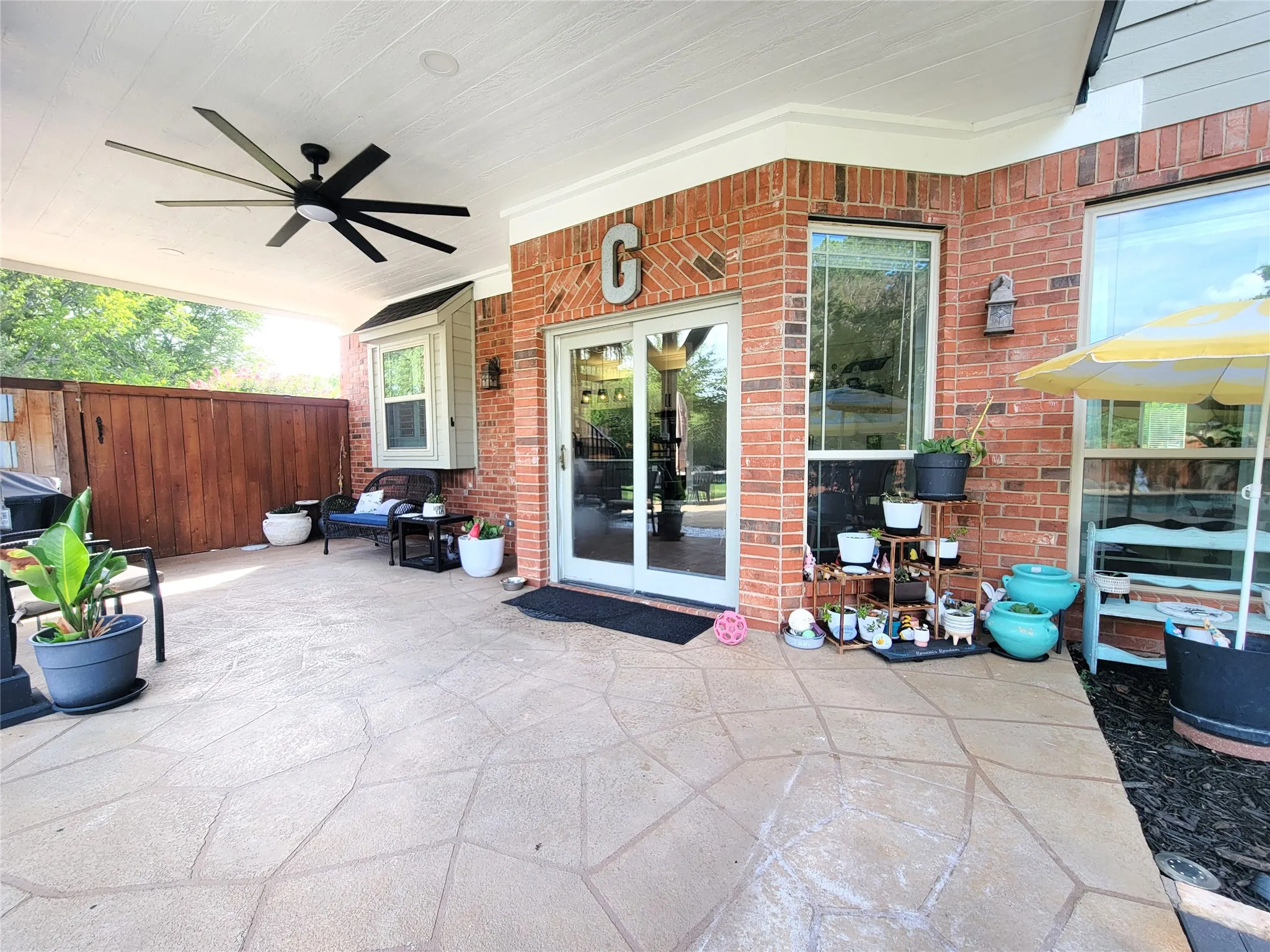 Patio terrace