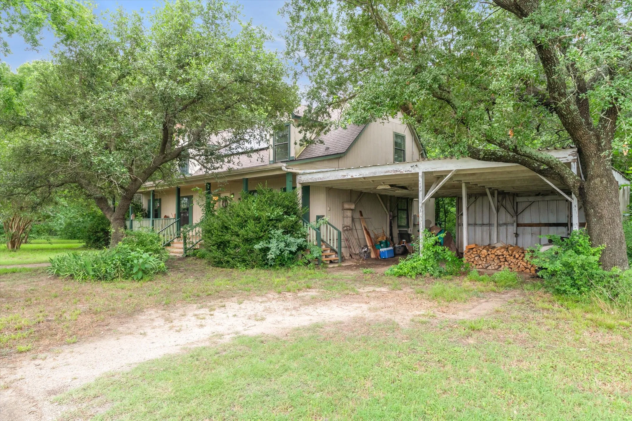 Double carport