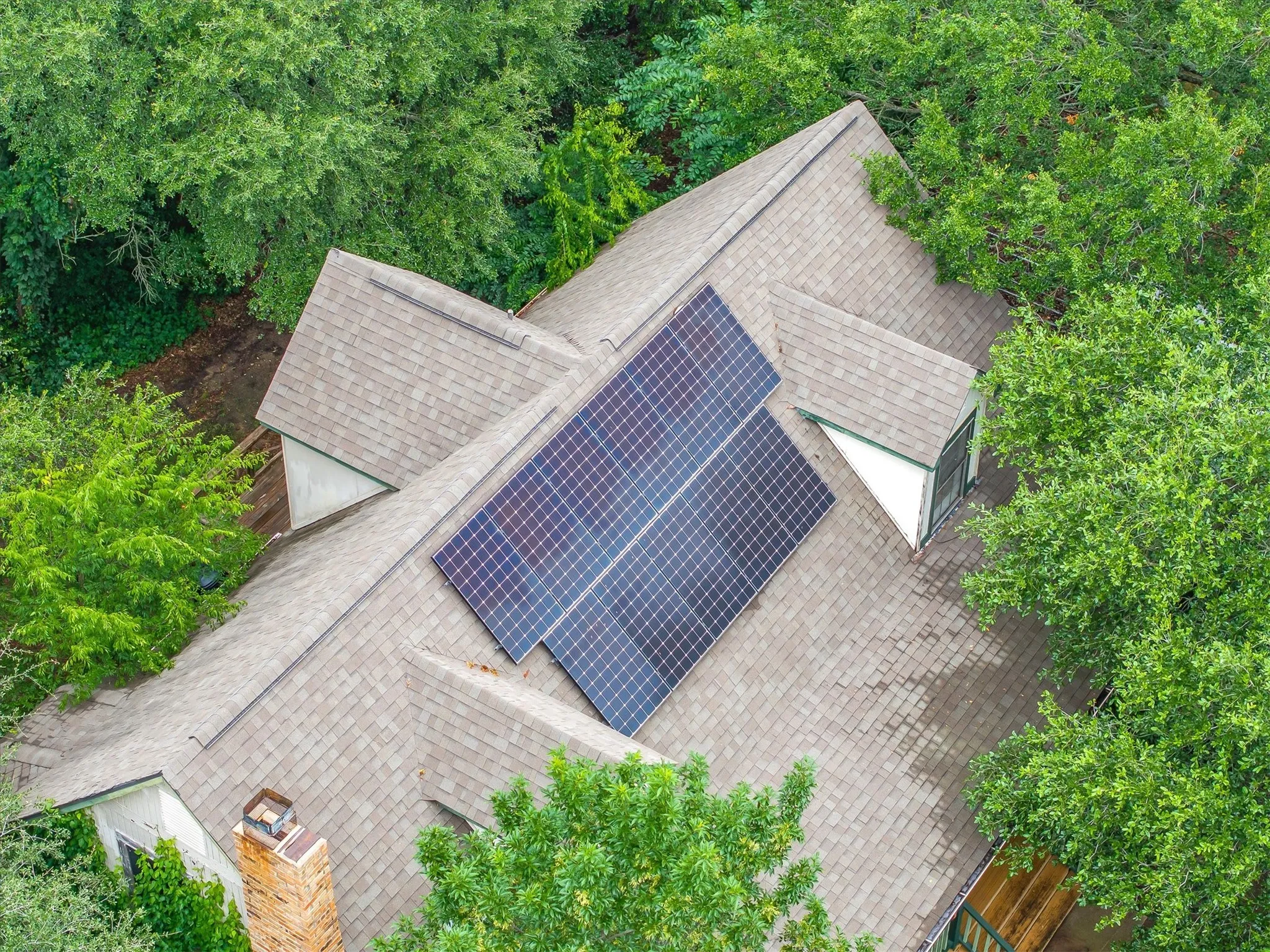 Solar panel to be paid off at closing.