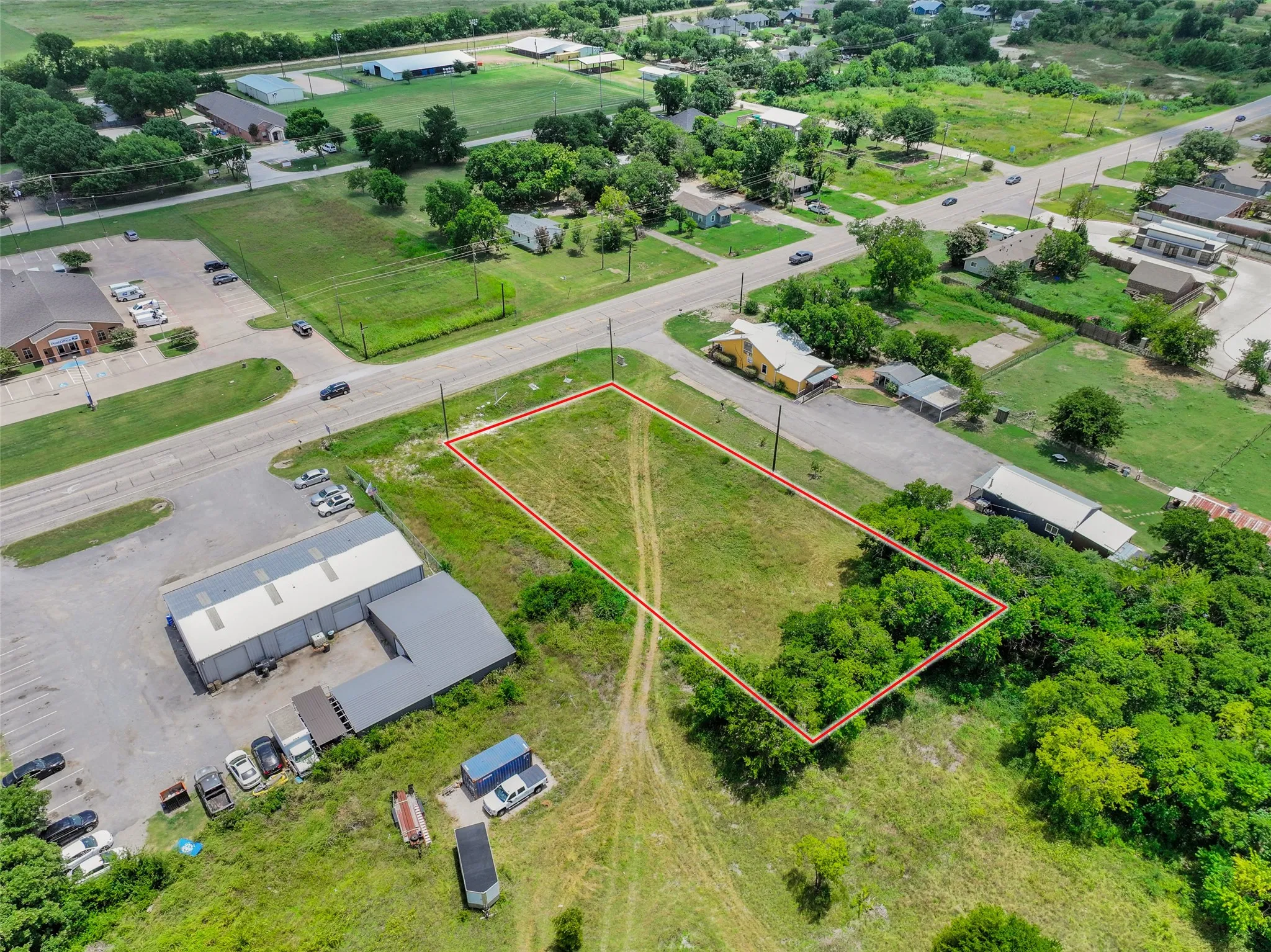 .5 acre Pad Site across from post office