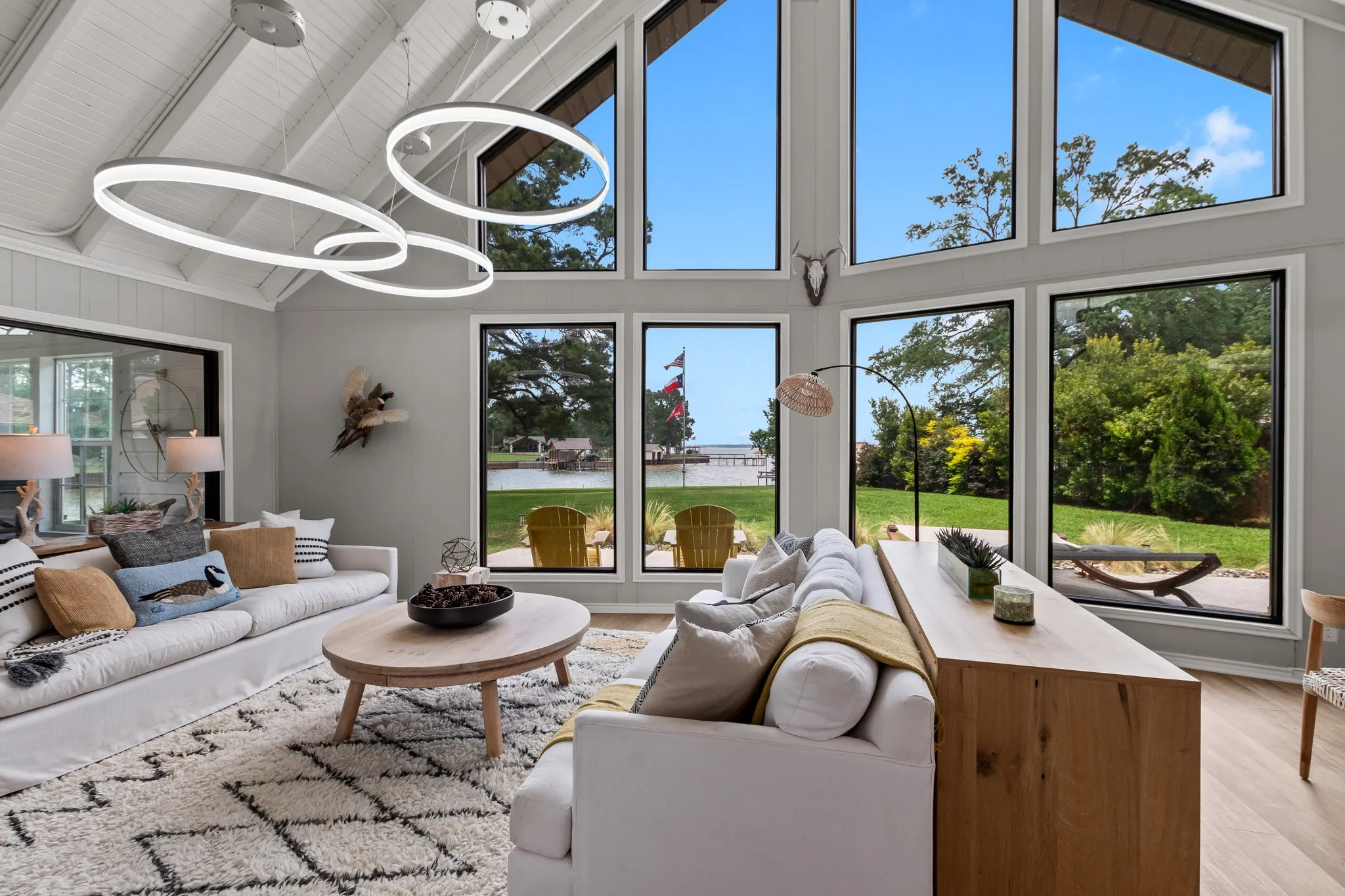 Soaring Vaulted Ceilings Welcome You Inside
