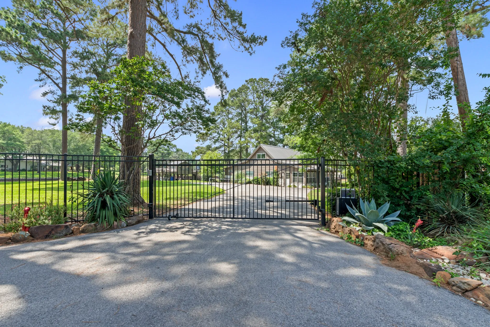 Fully Fenced Yard with Smart-Controlled Privacy Gate