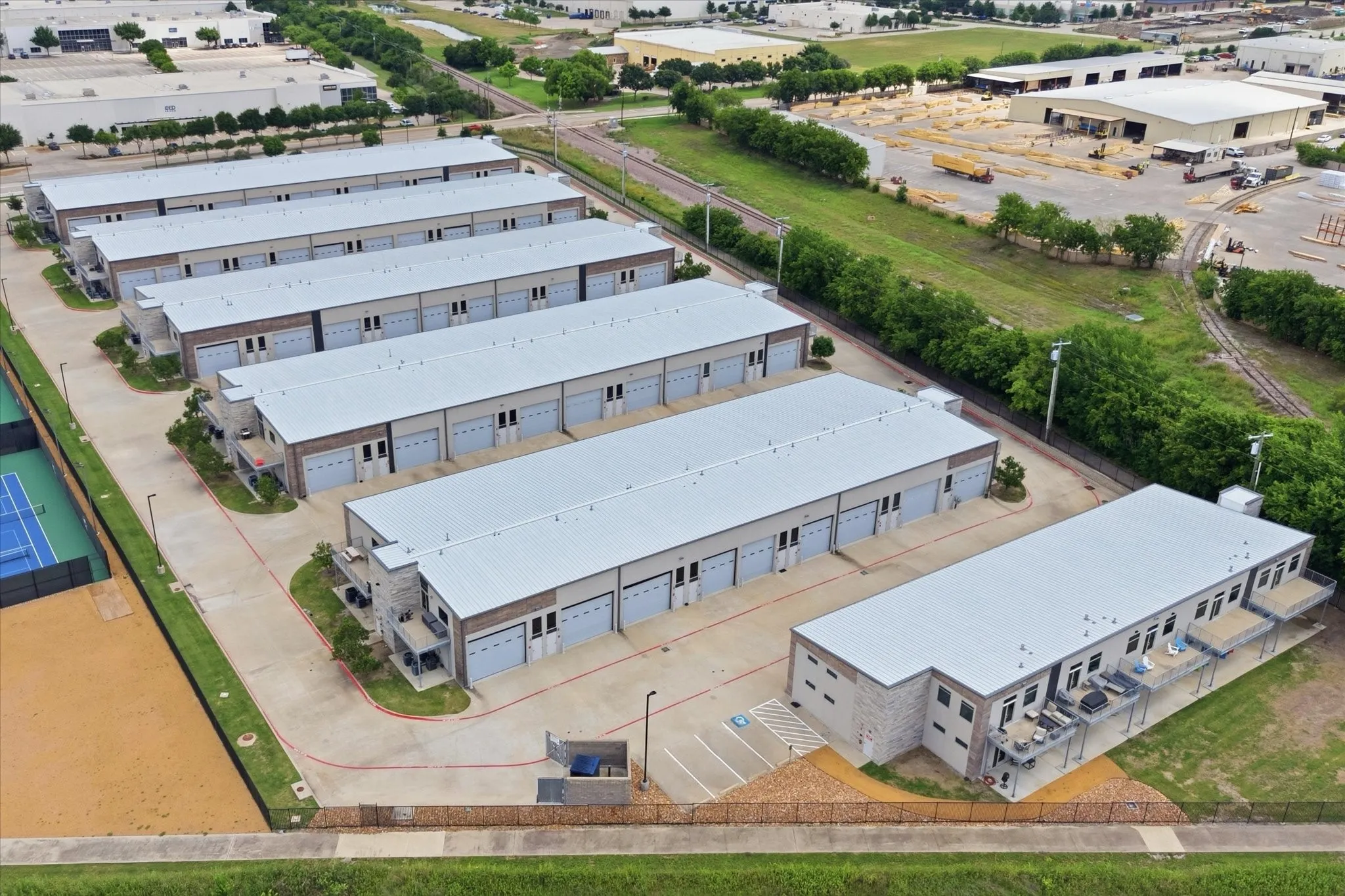 106-unit sold-out luxury garage condominium community