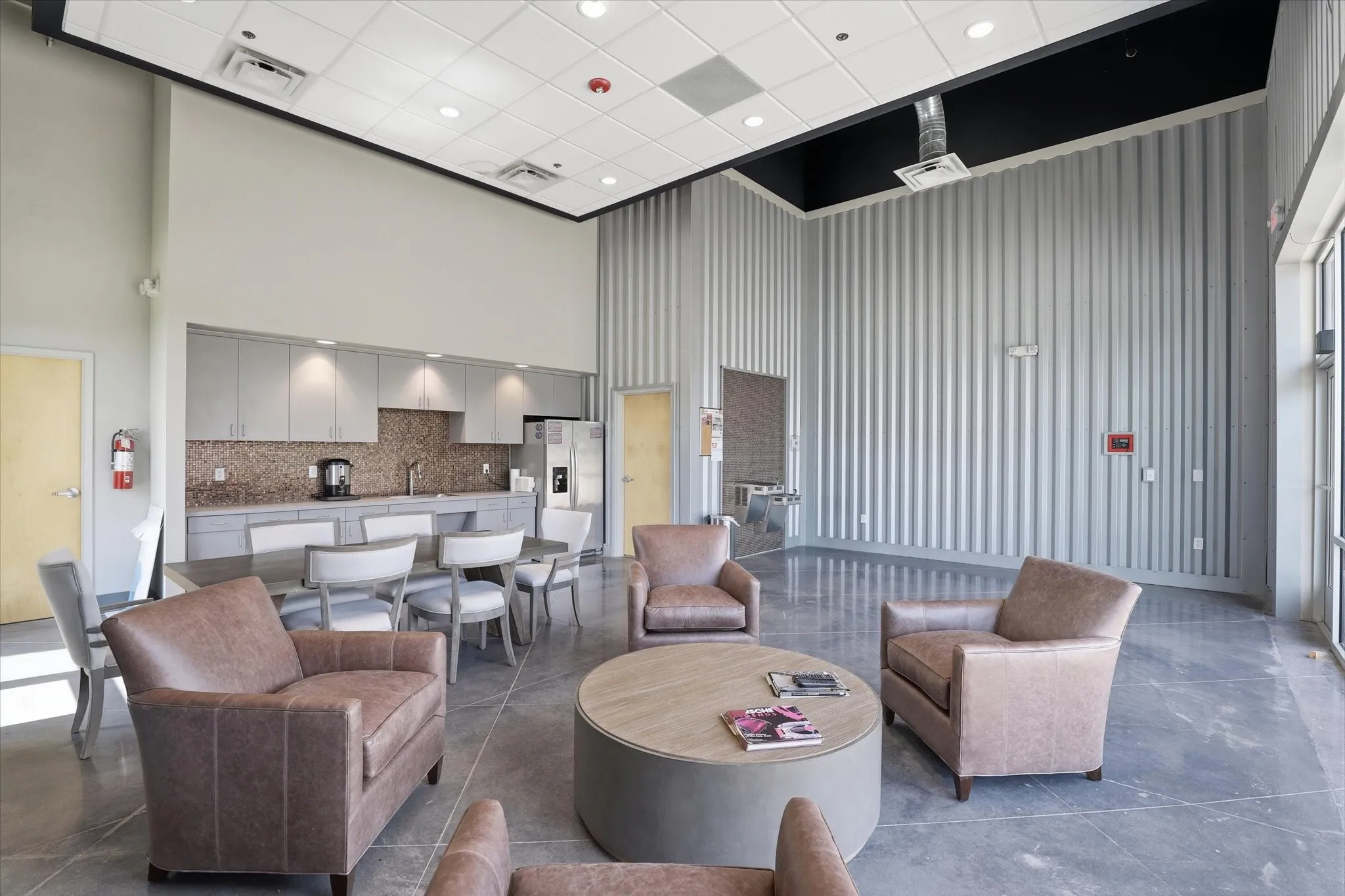 Community Clubhouse features lounge, kitchenette area, full bathroom and shower, TV, WIFI