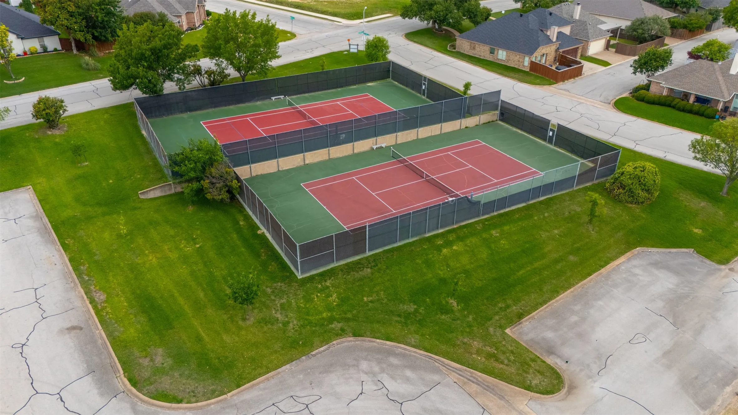 Tennis and Pickle Ball private to community.