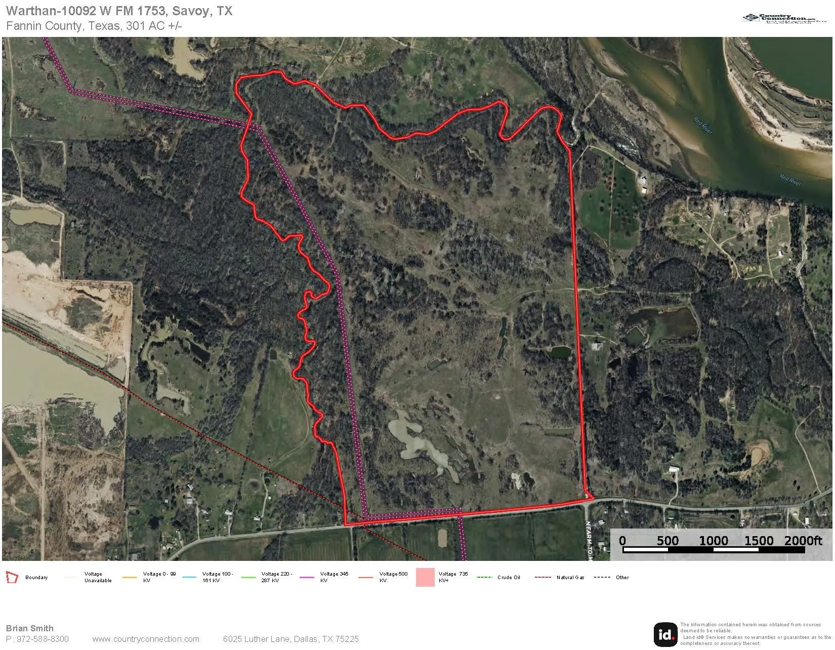 Anthony Ranch 301 acres in Northwest Fannin County
