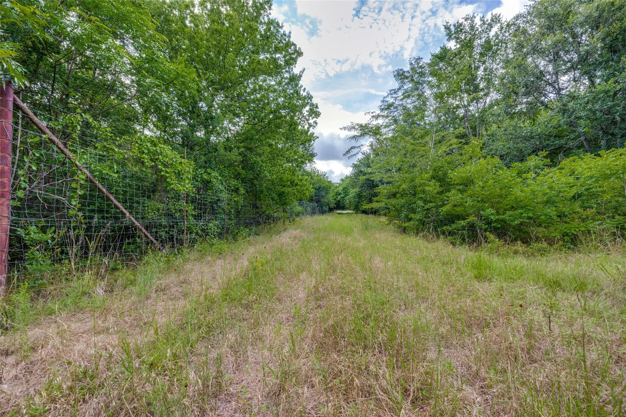 Fence lines are cleared and drivable