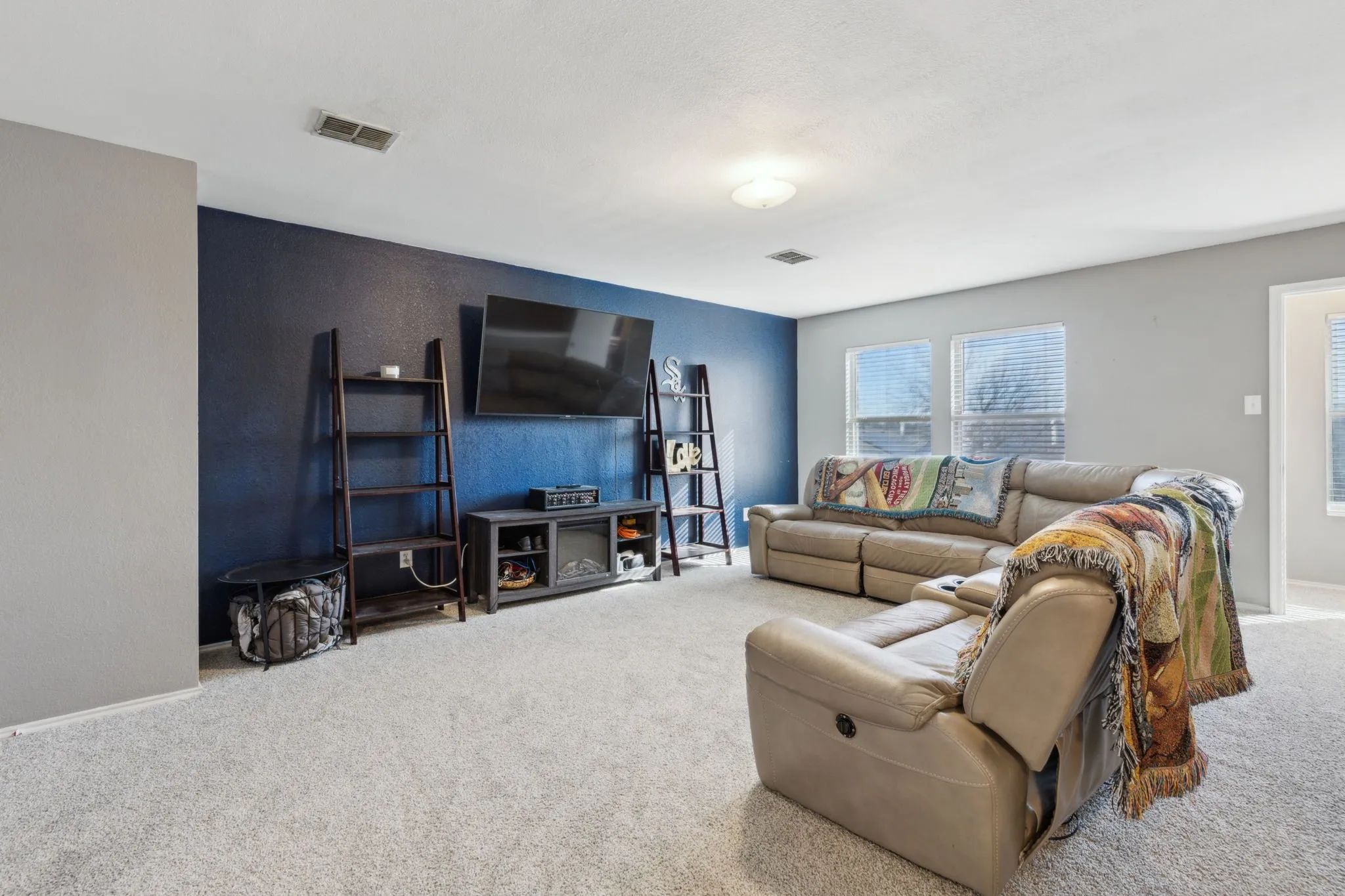 Super-sized game room or flex space located on the second floor.