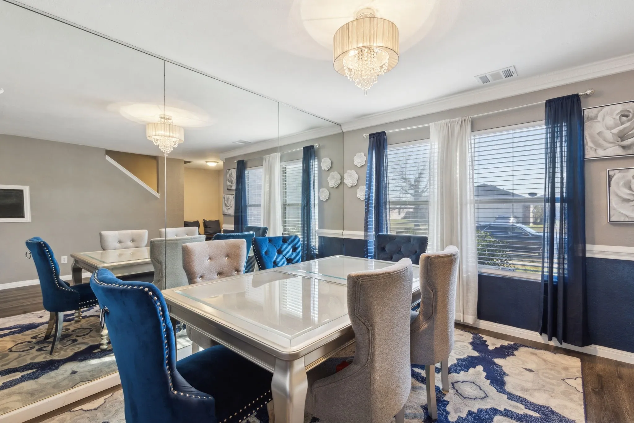 Another shot of the formal dining area.