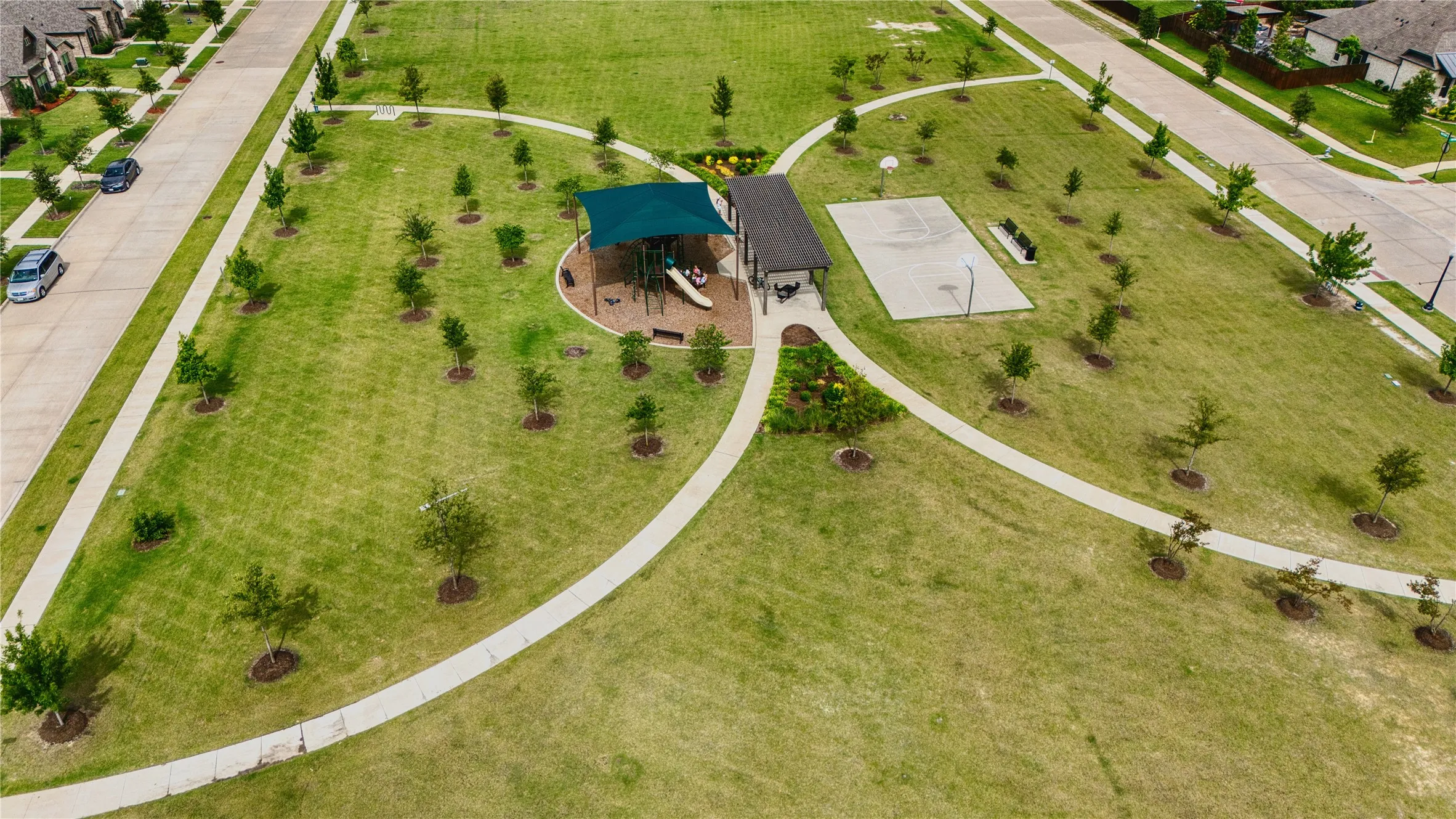 Aerial view