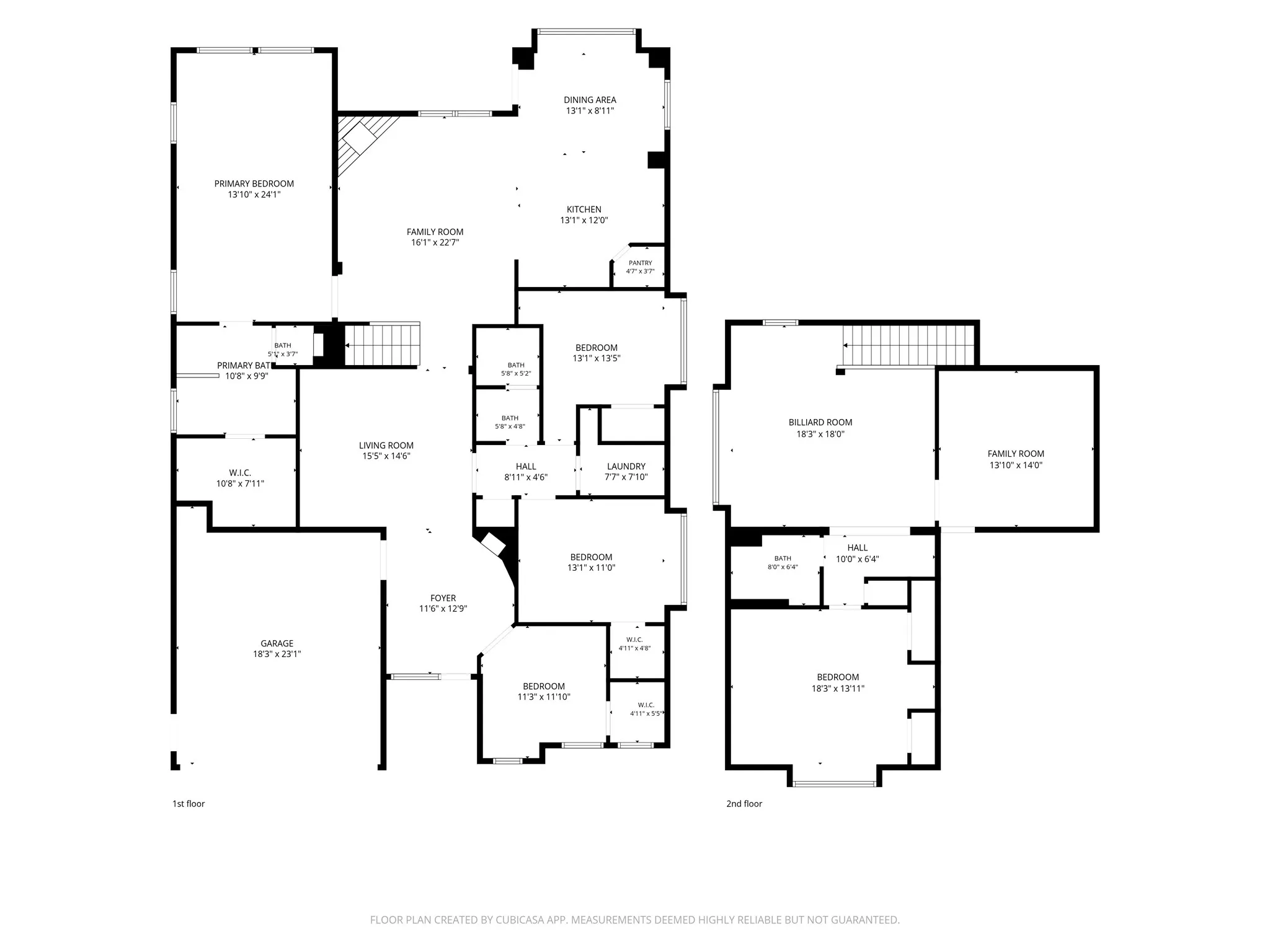 First Floor floorplan