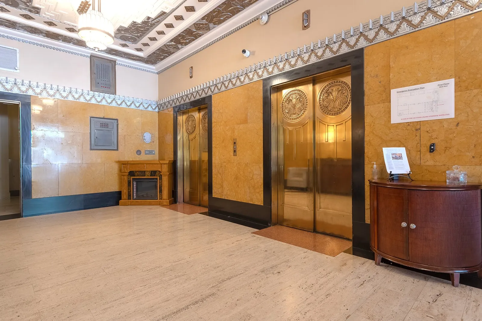 Front Building Lobby Area