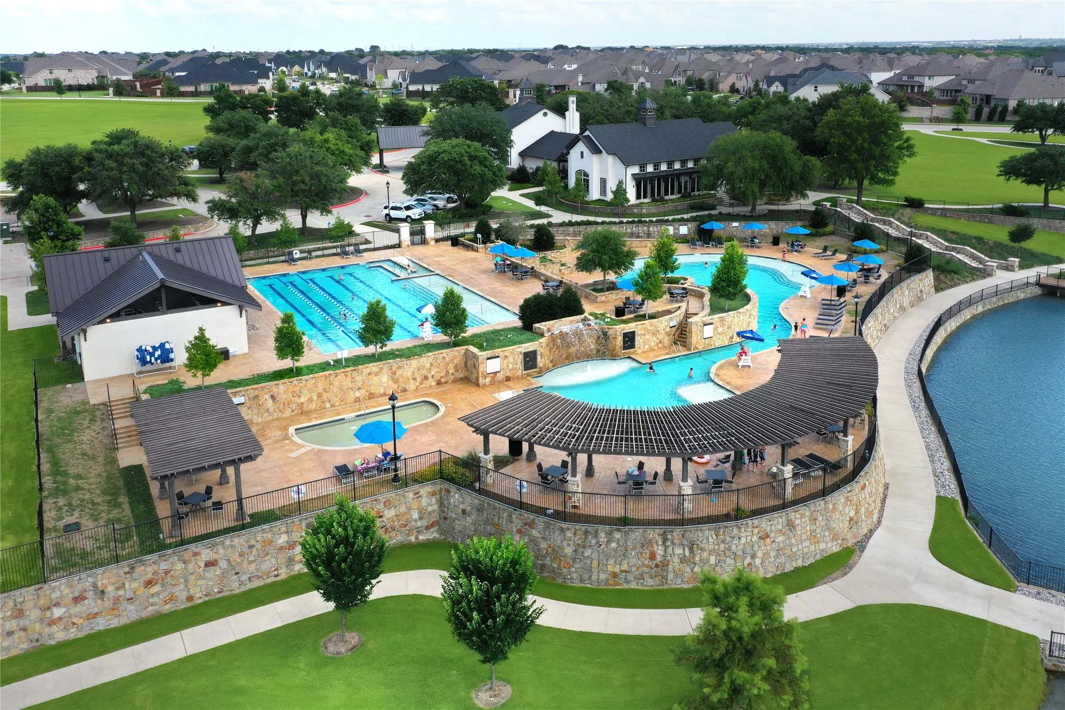 Community Lap pool, Kiddie pool and social pool.