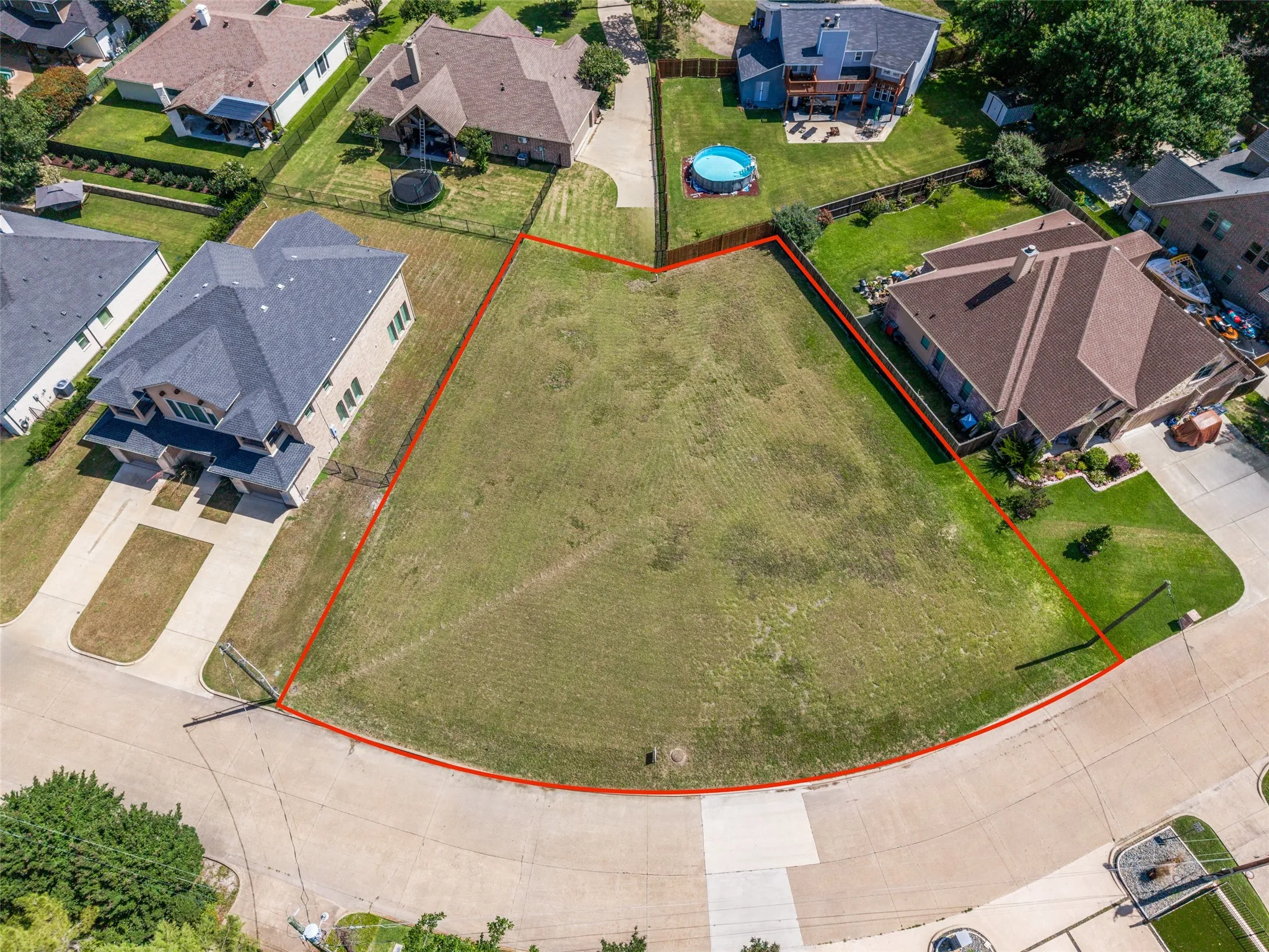 Waterview Lot-Expansive lot featuring a clear boundary outline