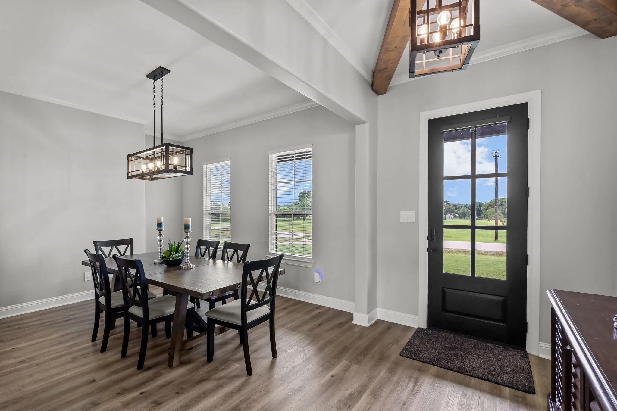 Entry and Dining area
