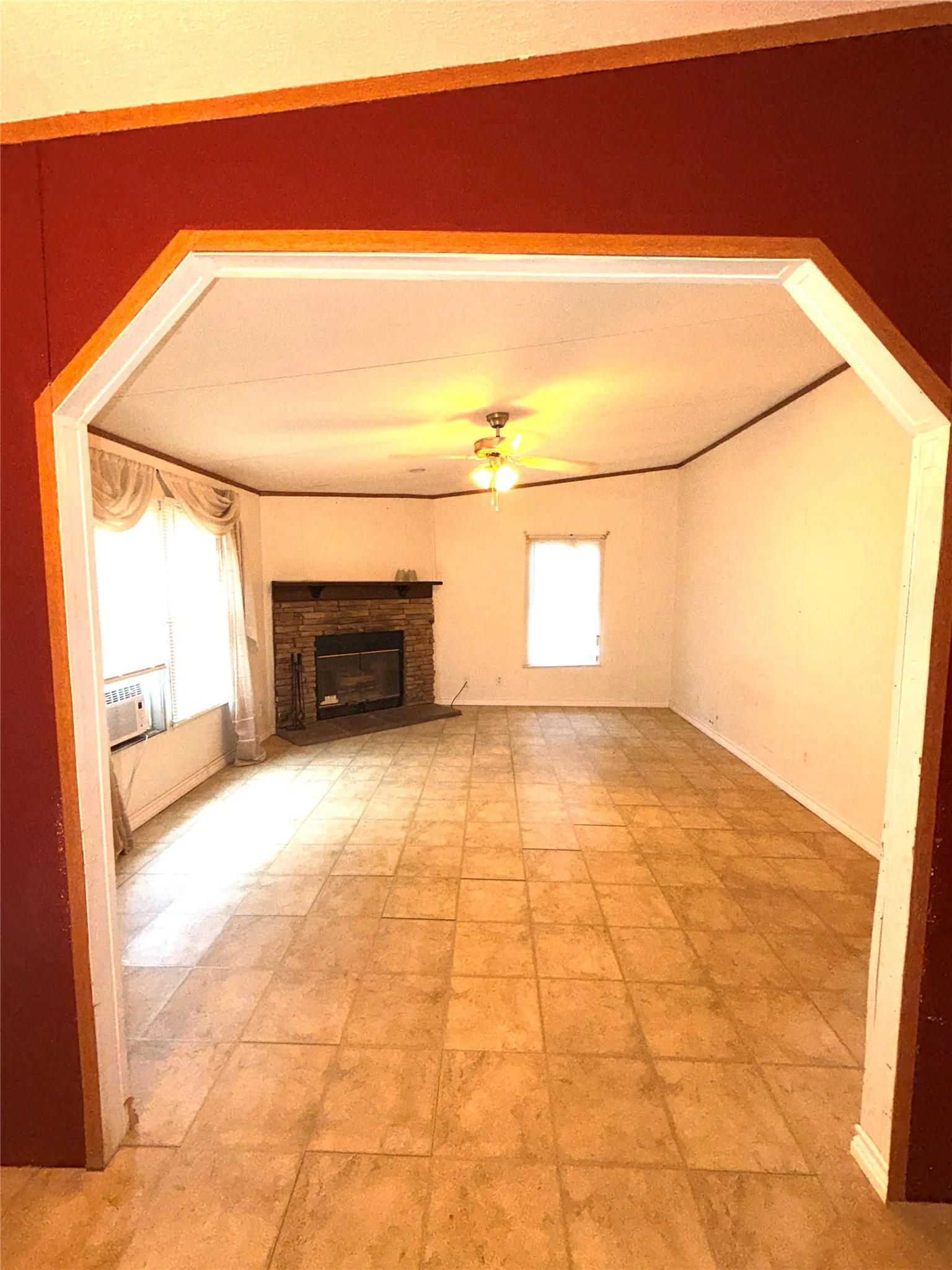 with Fireplace