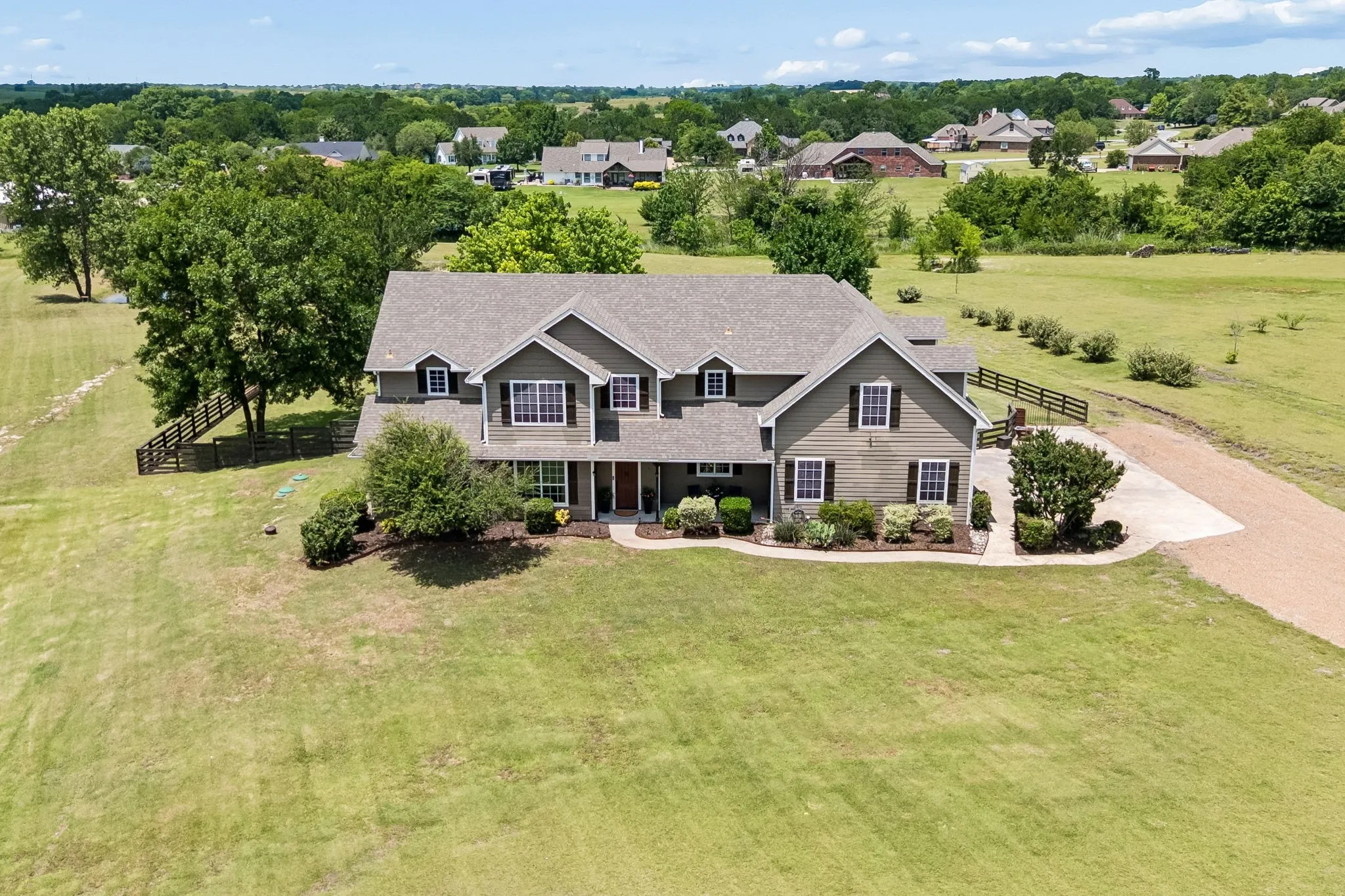Situated on 3.2 acres of Texas Paradise!