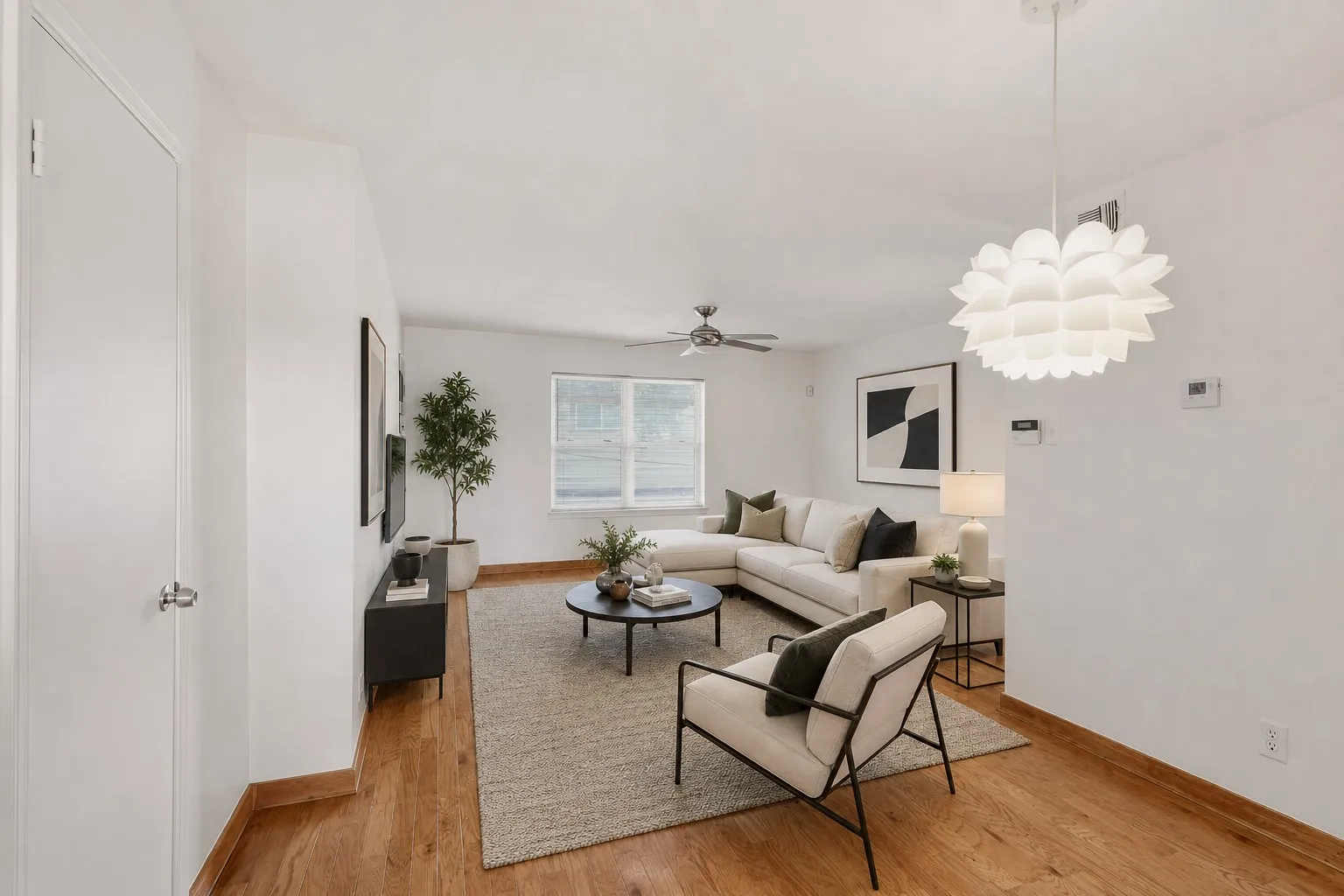 Virtually Staged Dining Area