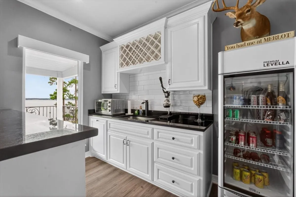 Mini Kitchen / Bar Area  in Gaming Area Upstairs