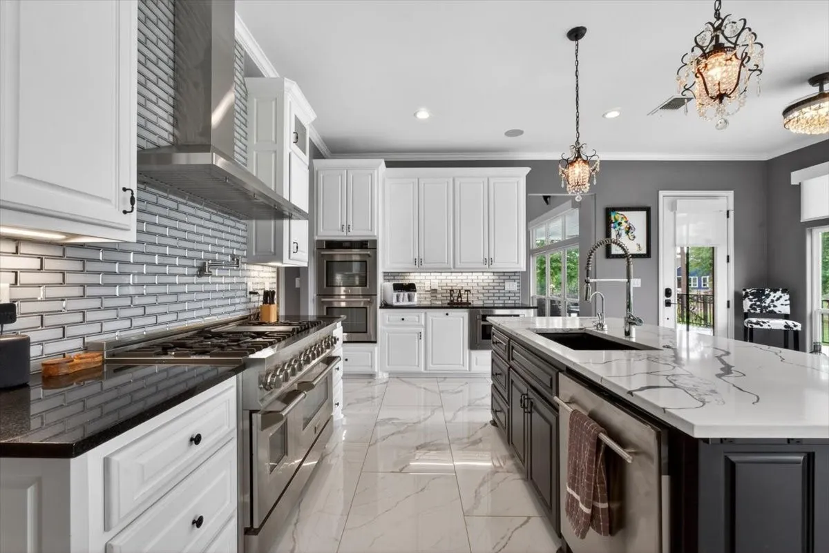 Kitchen with Stainless Z-Line Appliances