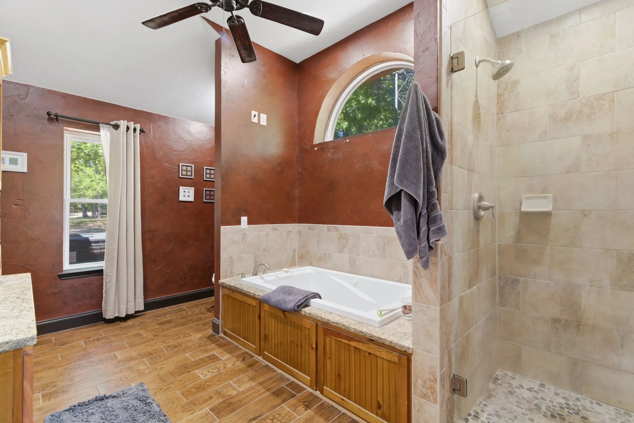 Primary Ensuite with walk-in shower.