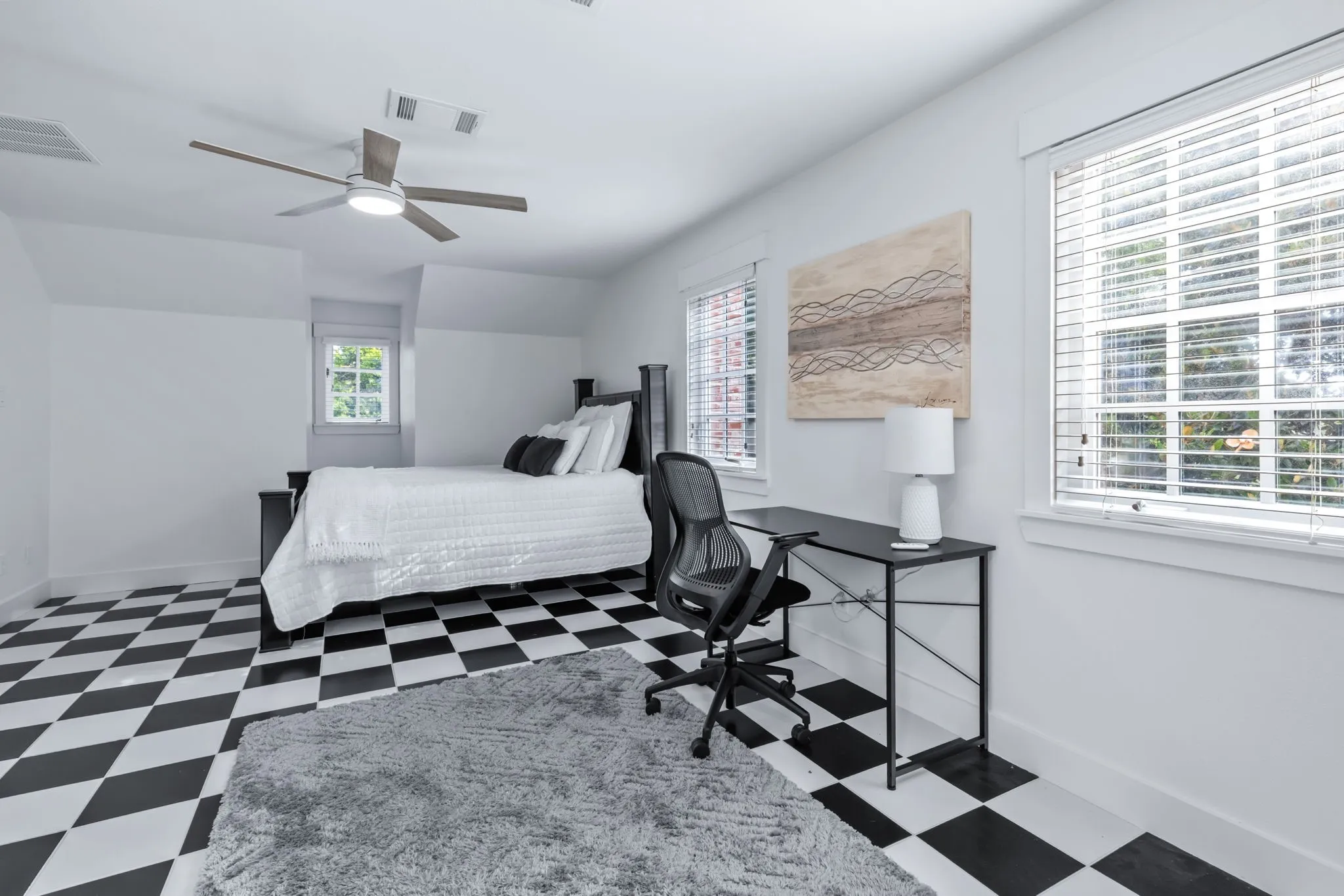All bedrooms are very spacious with spacious closets for storage.  Don't miss the views from all rooms of this incredible home!