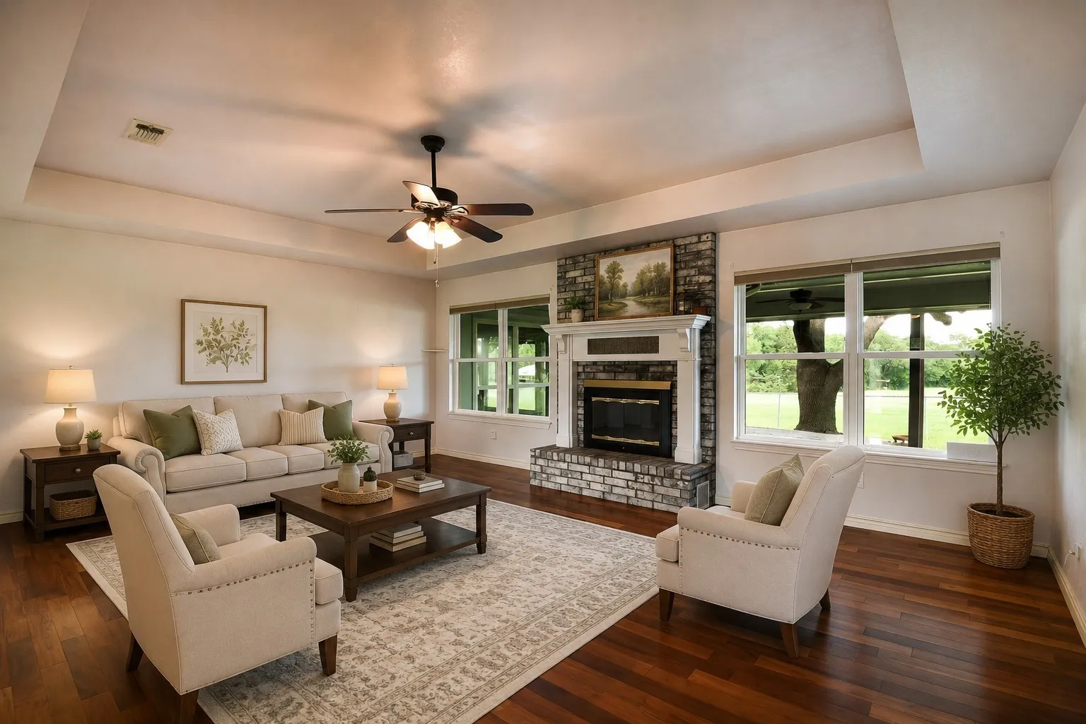 Virtual staging