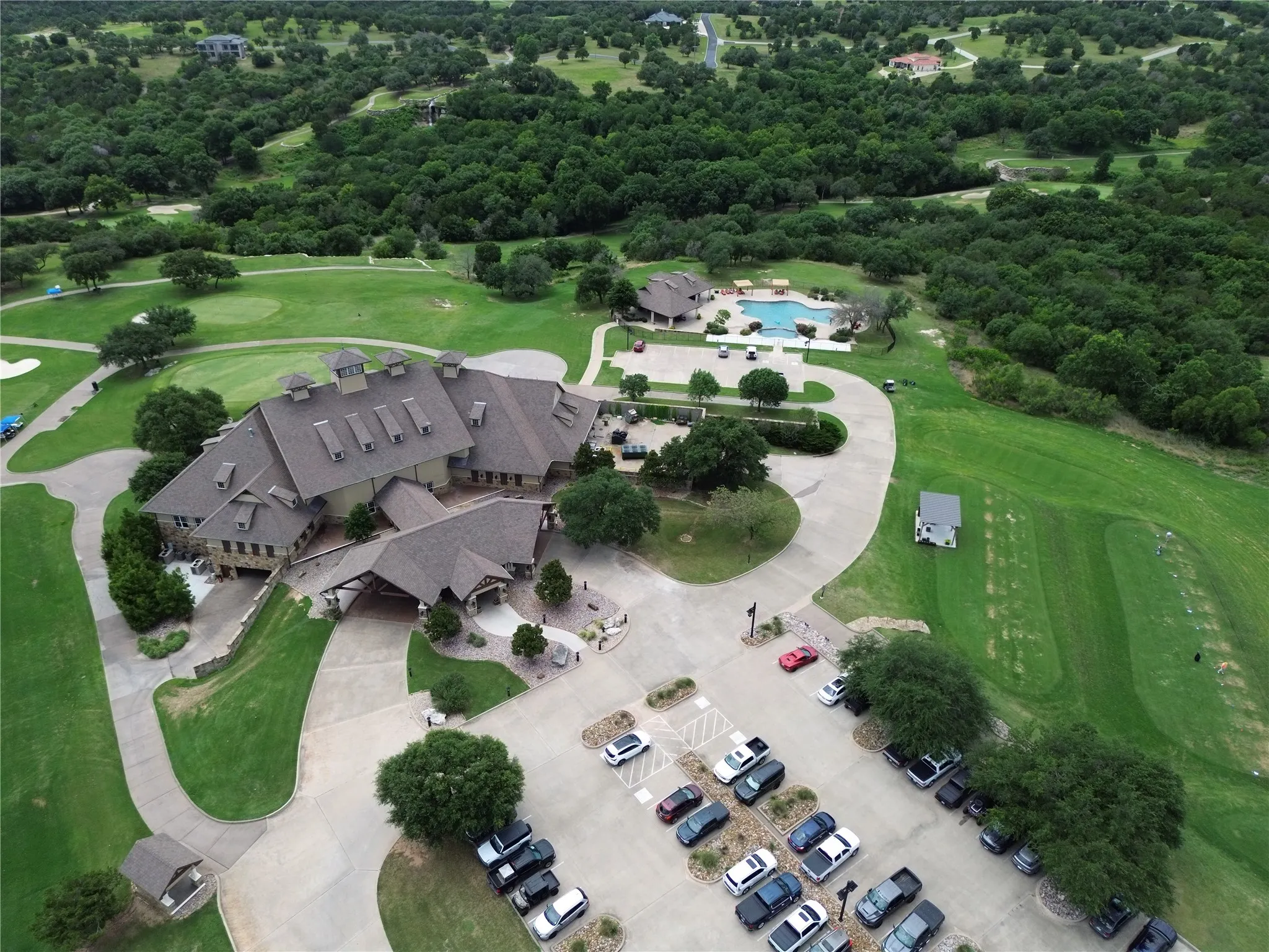 Club house over view