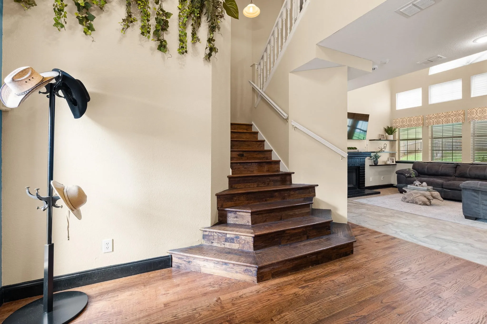 Entry and stairway
