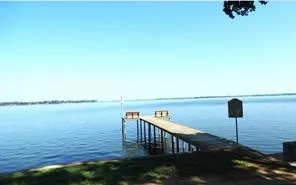 Neighborhood fishing pier