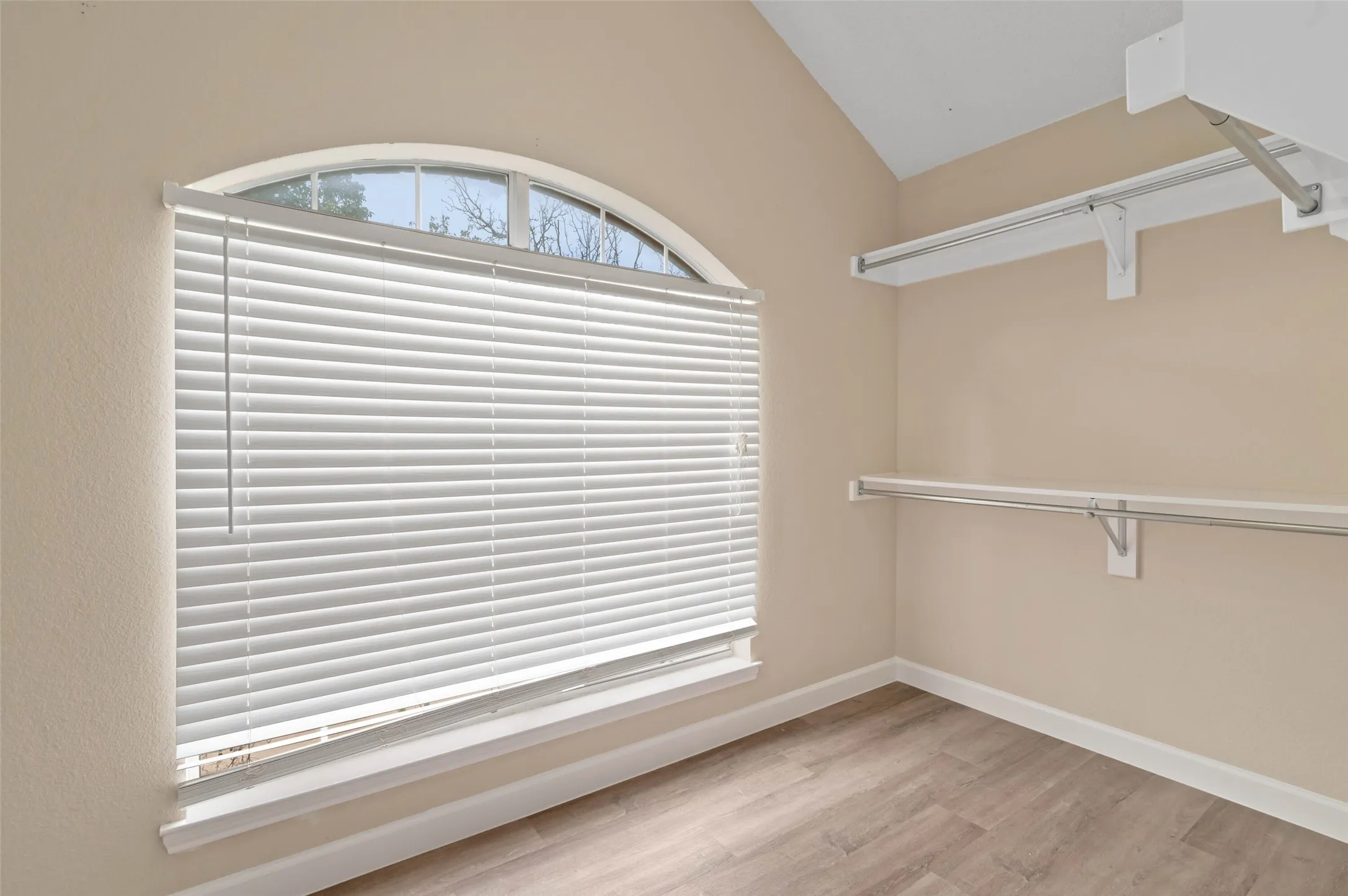 Large primary closet