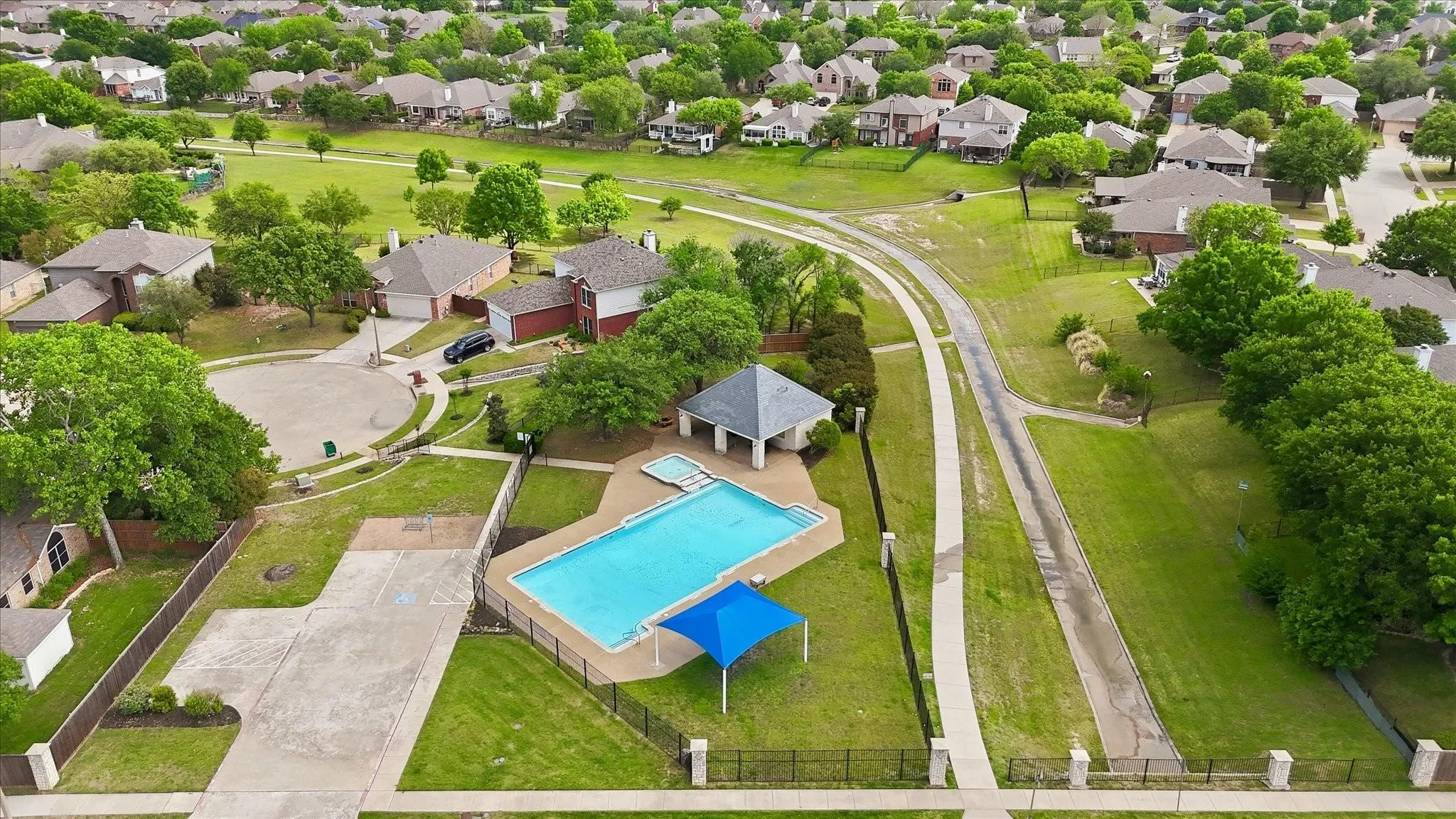 Relax at the Community Pool