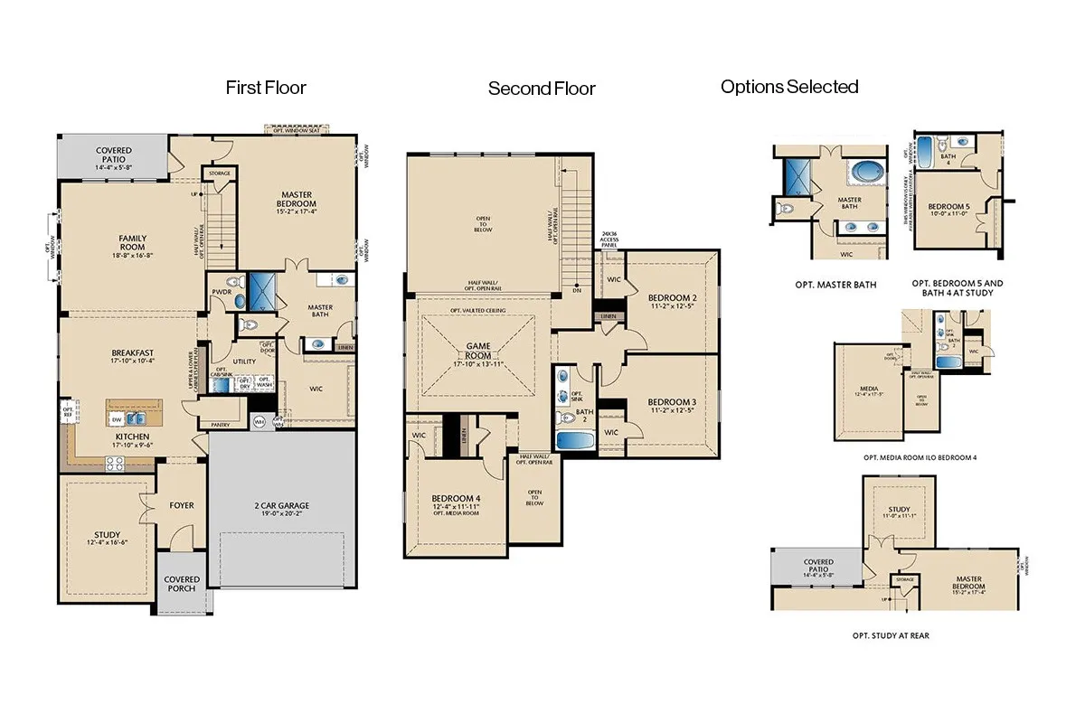 5620 Chevalier Way - Richardson Floor Plan