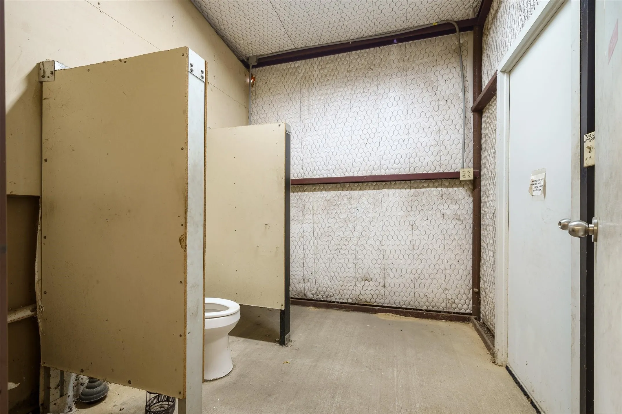 Bathrooms in Warehouse
