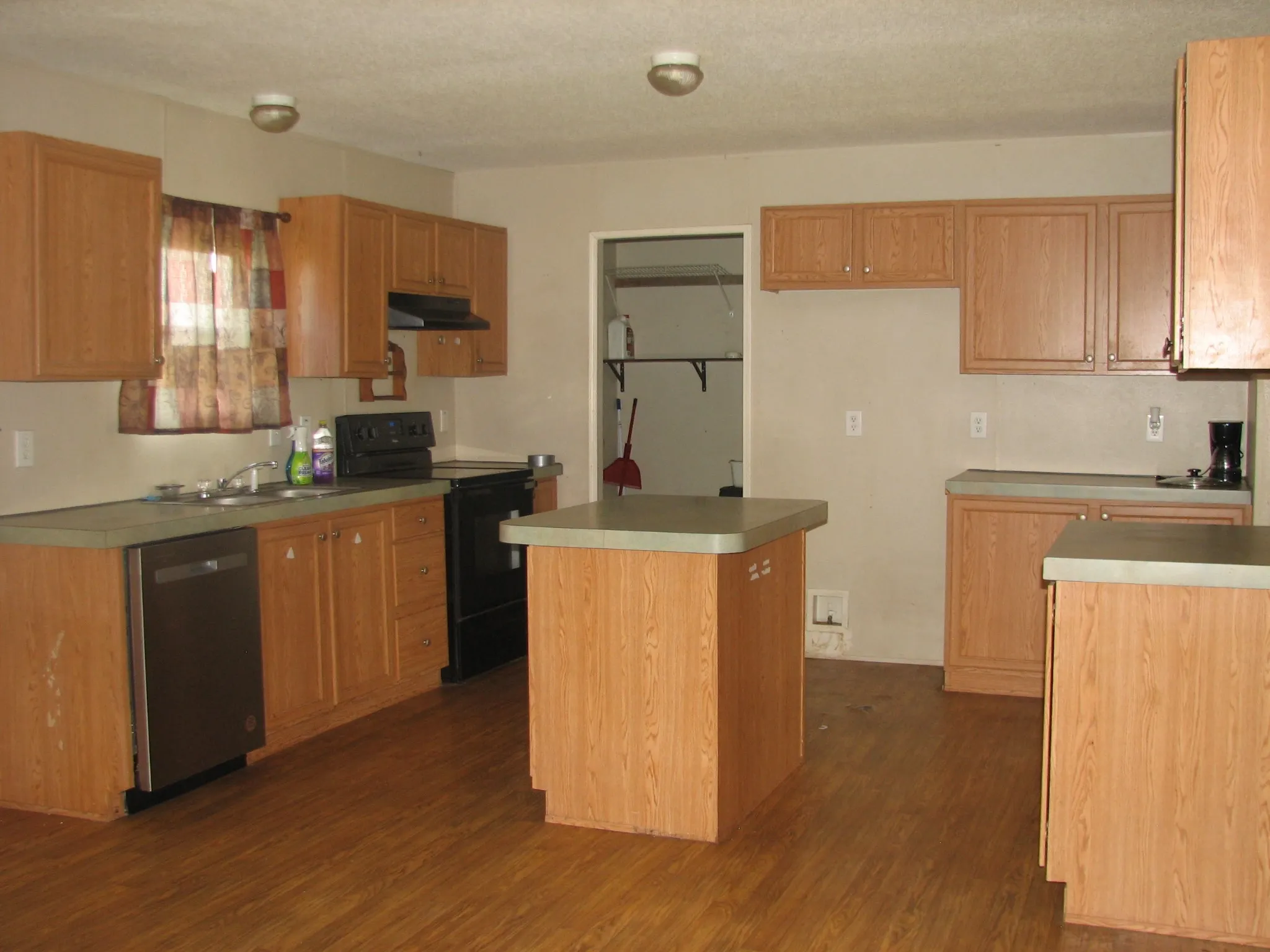 view of kitchen from Dining area